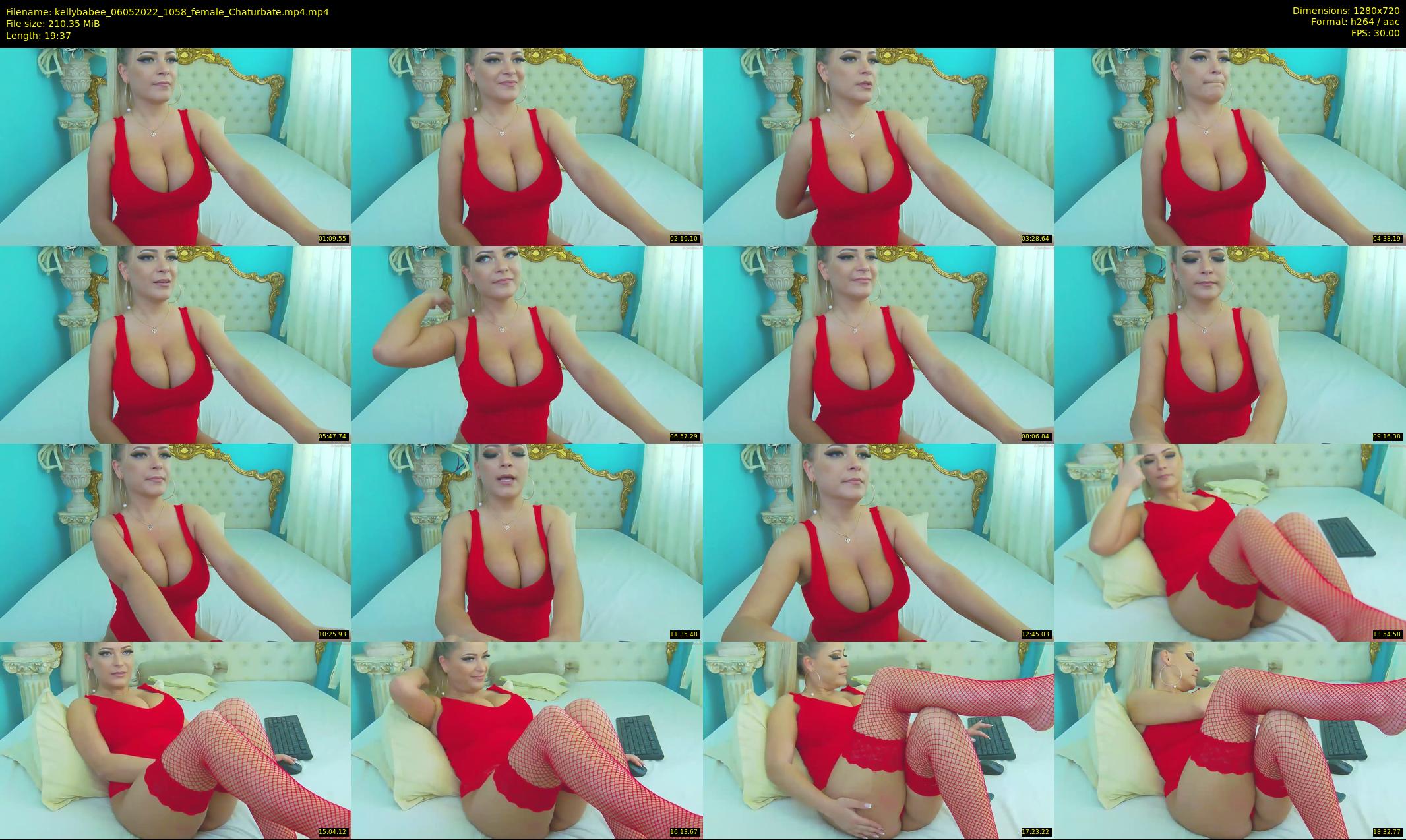 kellybabee — 20 minute Chaturbate female cam show recording, 720p, May 6, 2022