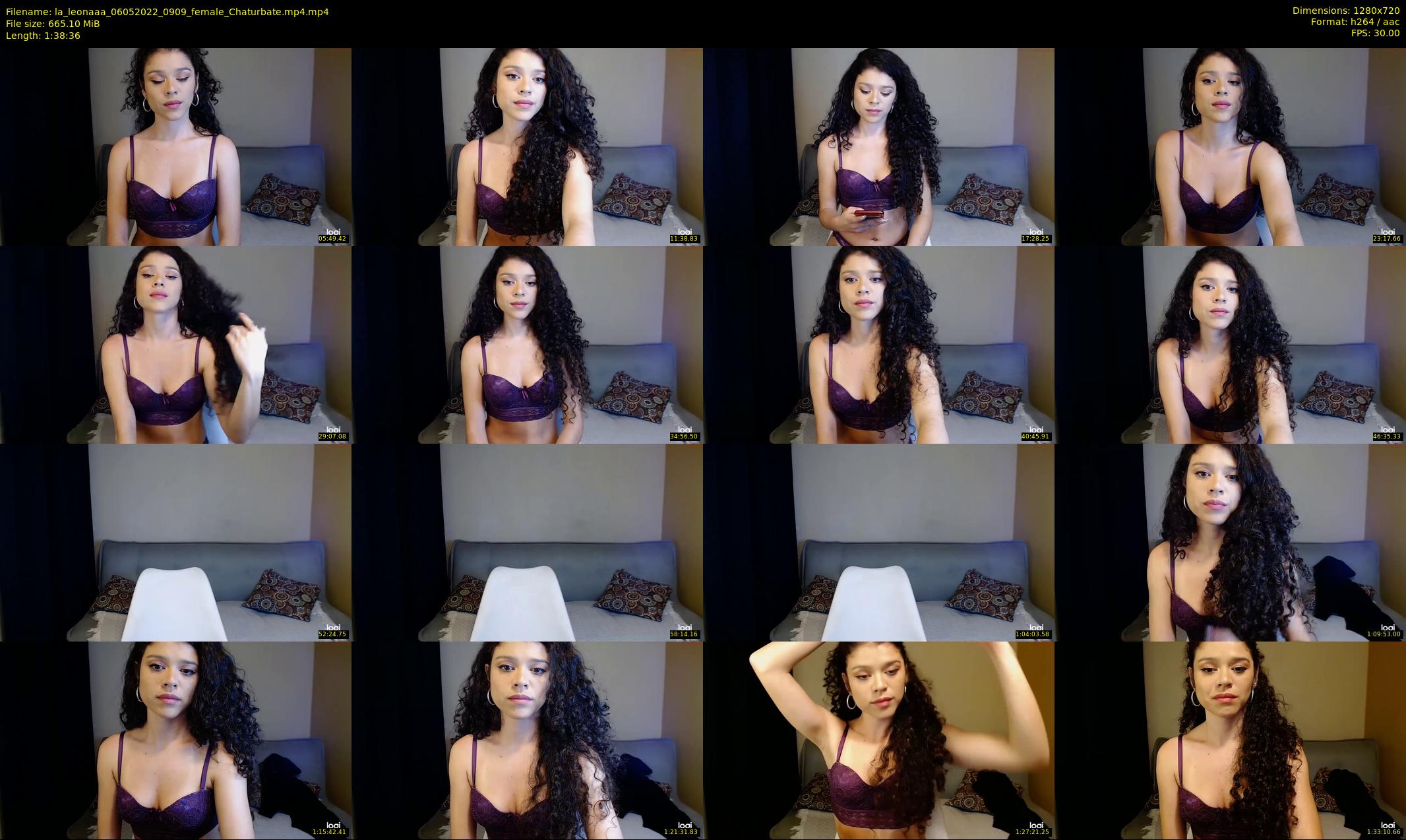 la_leonaaa — 99 minute Chaturbate female cam show recording, 720p, May 6, 2022