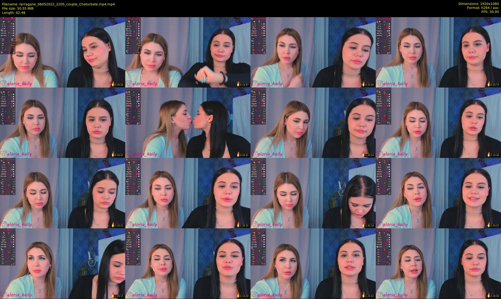 larragane — 3 minute Chaturbate couple cam show recording, 1080p, May 6, 2022