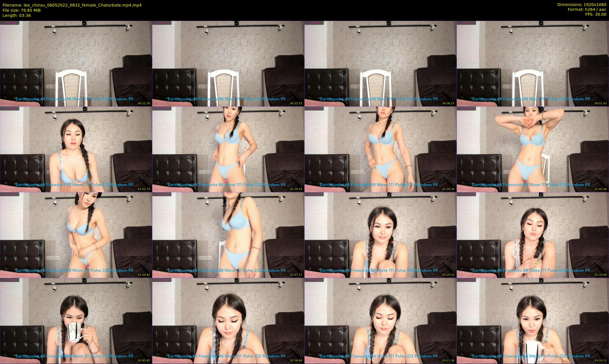 lee_chinsu — 4 minute Chaturbate female cam show recording, 1080p, May 6, 2022