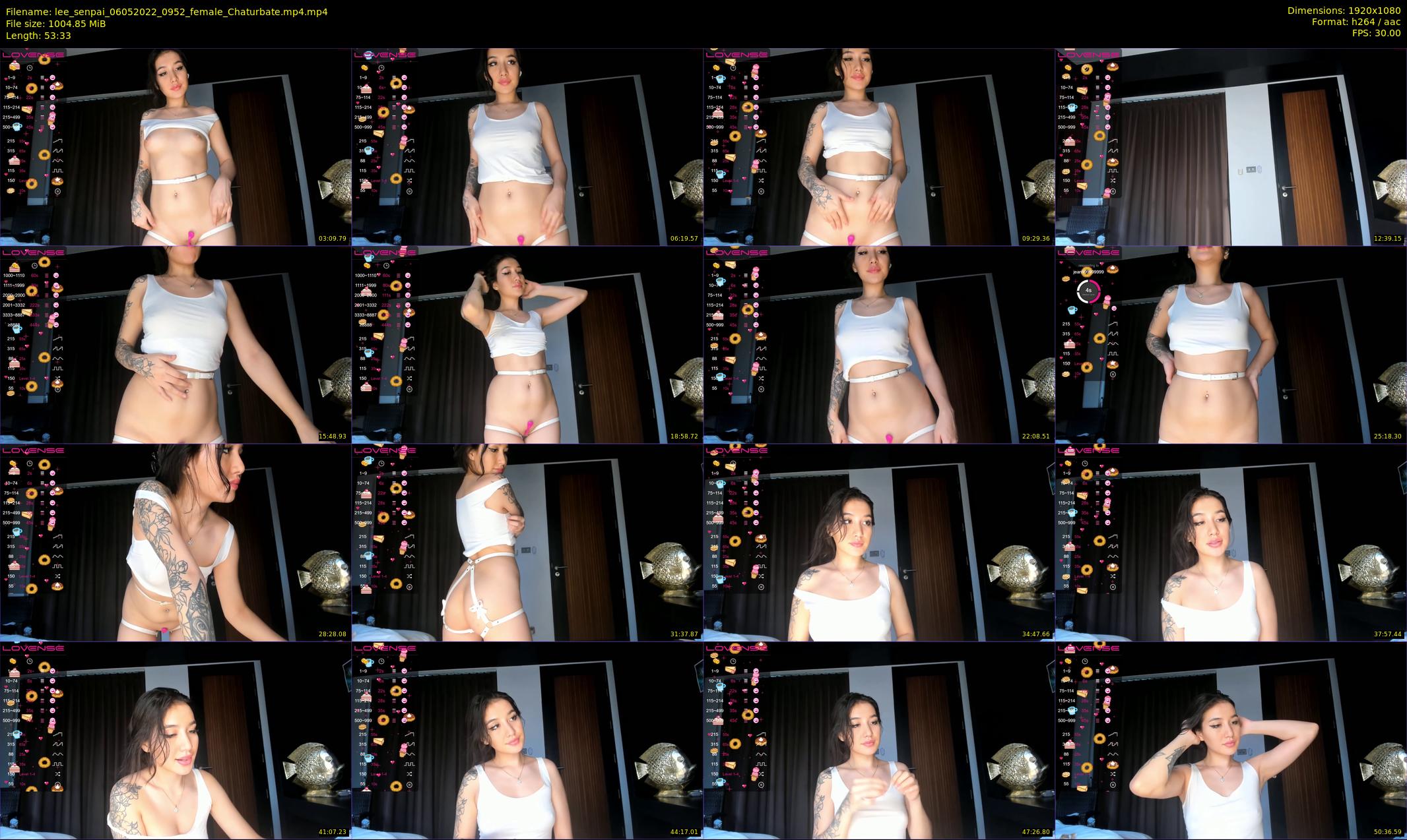 lee_senpai — 54 minute Chaturbate female cam show recording, 1080p, May 6, 2022