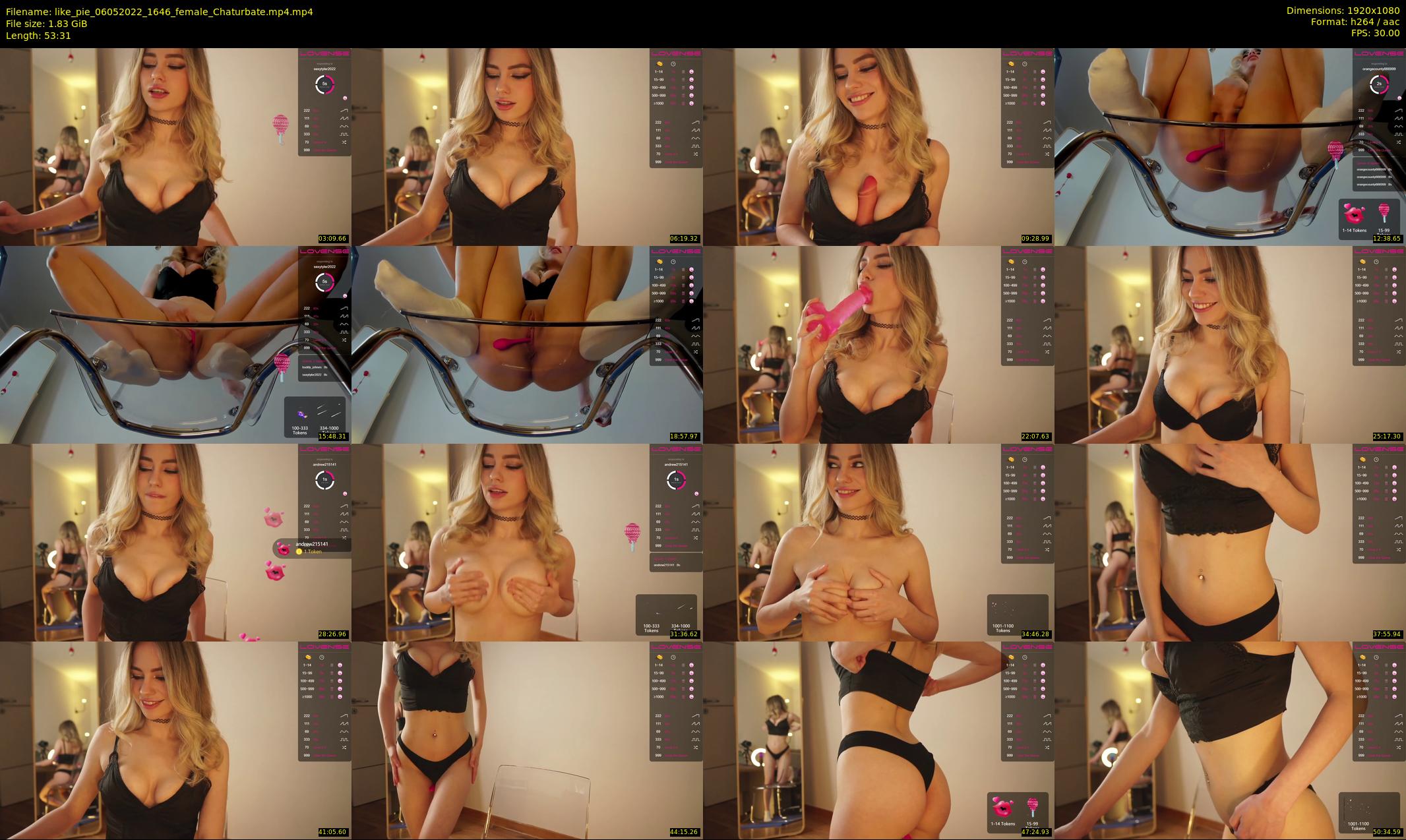 like_pie — 54 minute Chaturbate couple cam show recording, 1080p, May 6, 2022