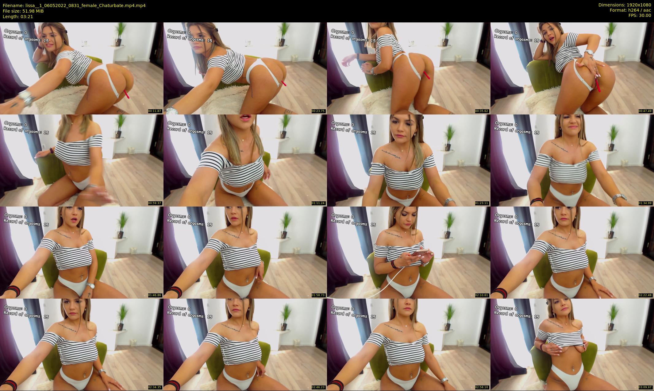 lissa__1 — 4 minute Chaturbate female cam show recording, 1080p, May 6, 2022