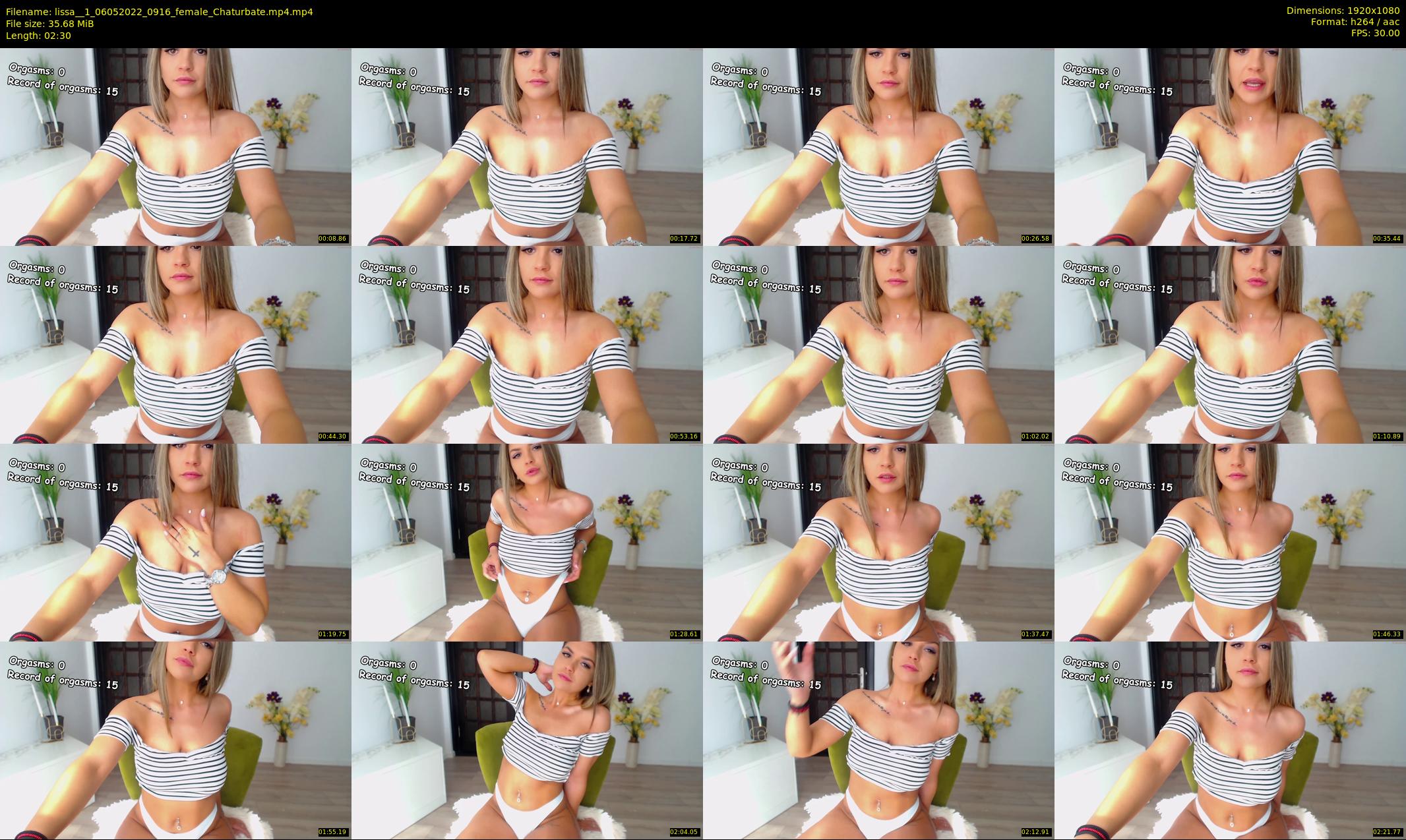 lissa__1 — 3 minute Chaturbate female cam show recording, 1080p, May 6, 2022