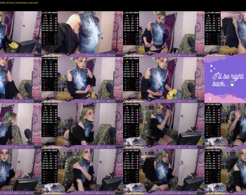 lunasparkles — 63 minute Chaturbate female cam show recording, 1080p, May 6, 2022