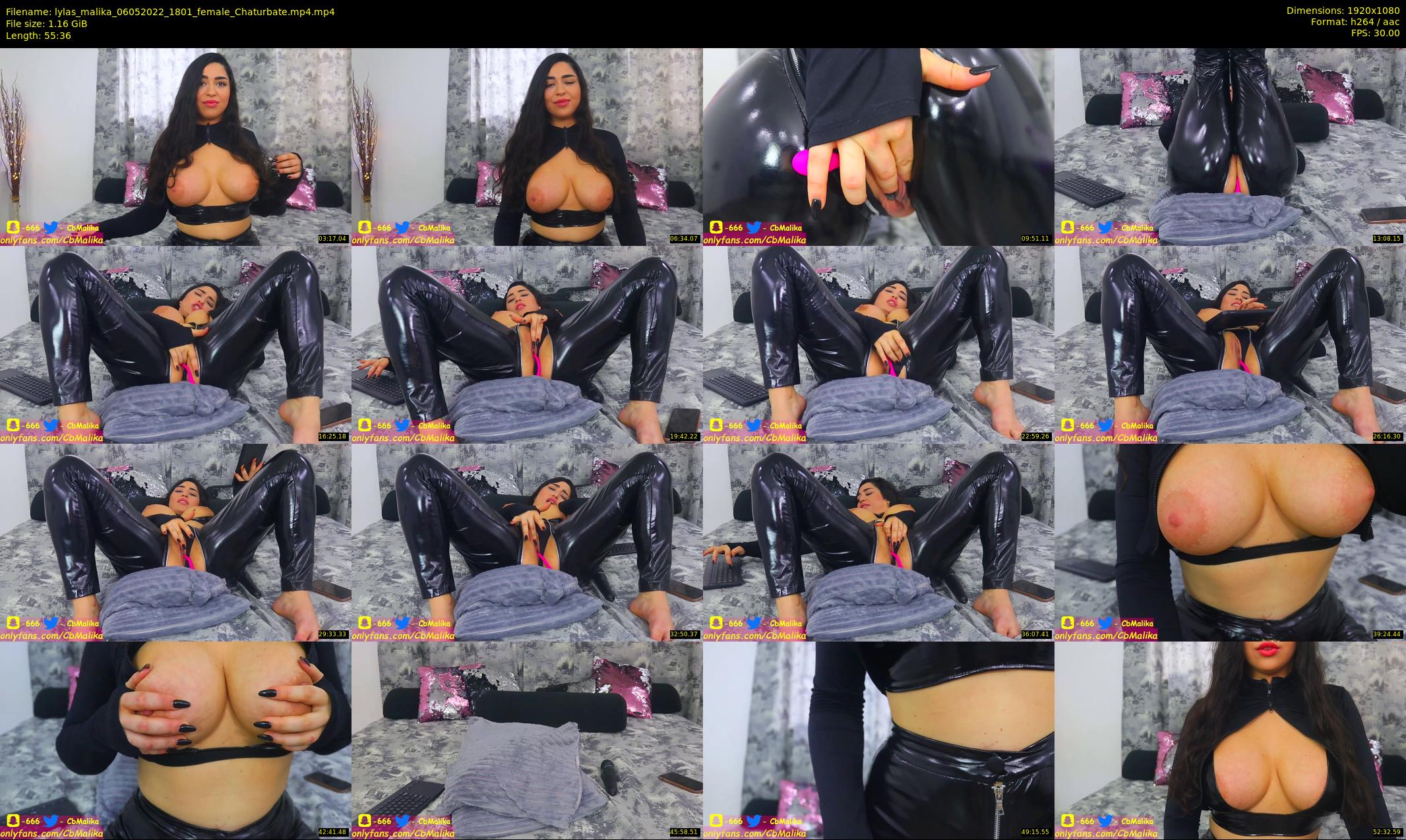 lylas_malika — 56 minute Chaturbate female cam show recording, 1080p, May 6, 2022