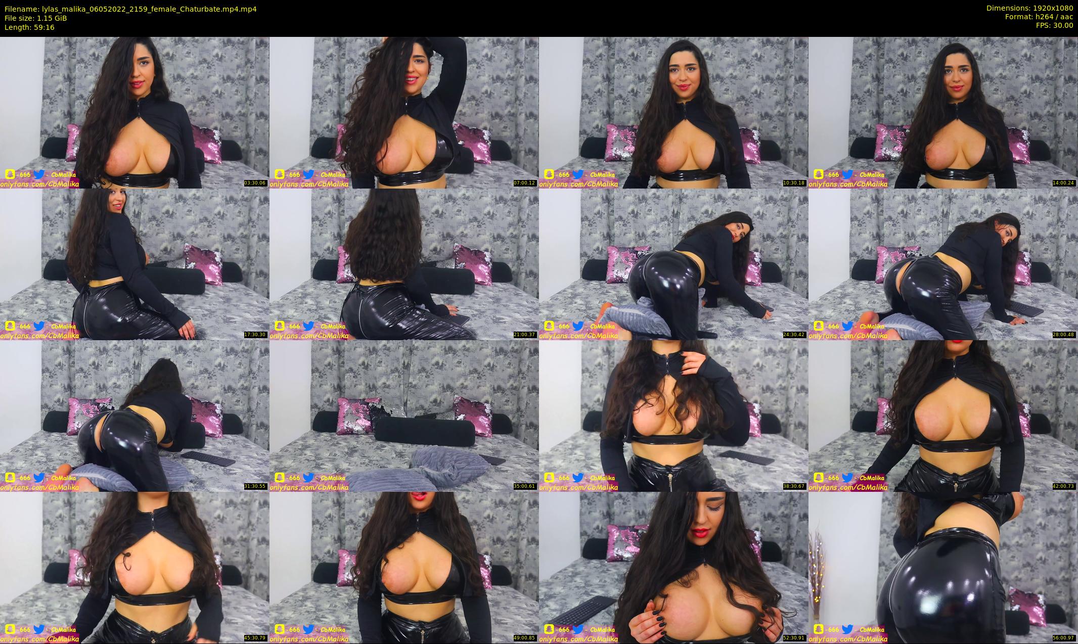 lylas_malika — 60 minute Chaturbate female cam show recording, 1080p, May 6, 2022