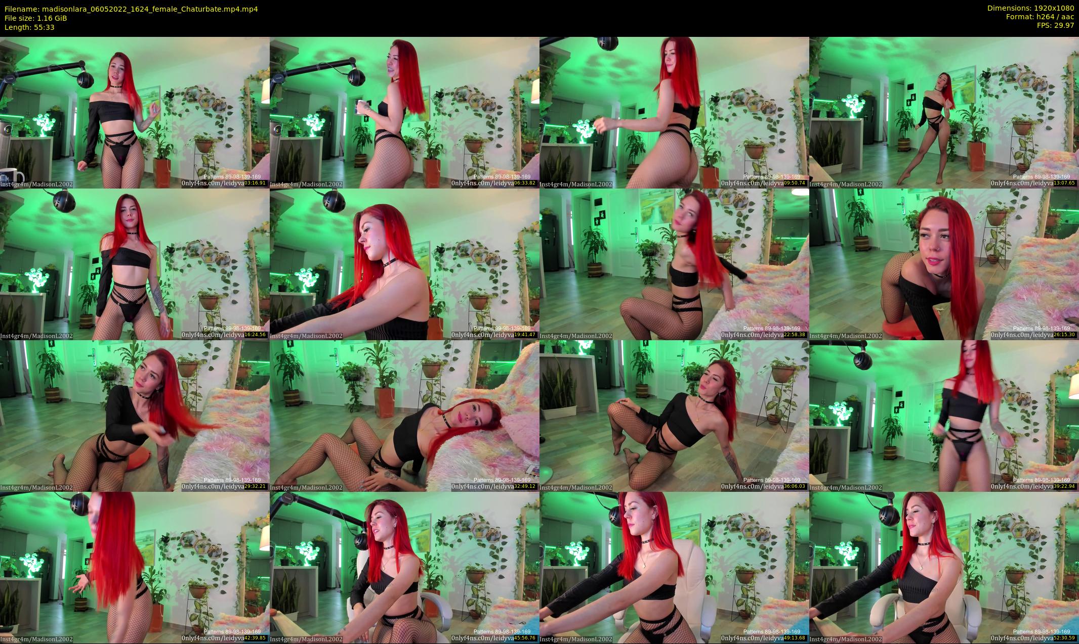 madisonlara — 56 minute Chaturbate female cam show recording, 1080p, May 6, 2022