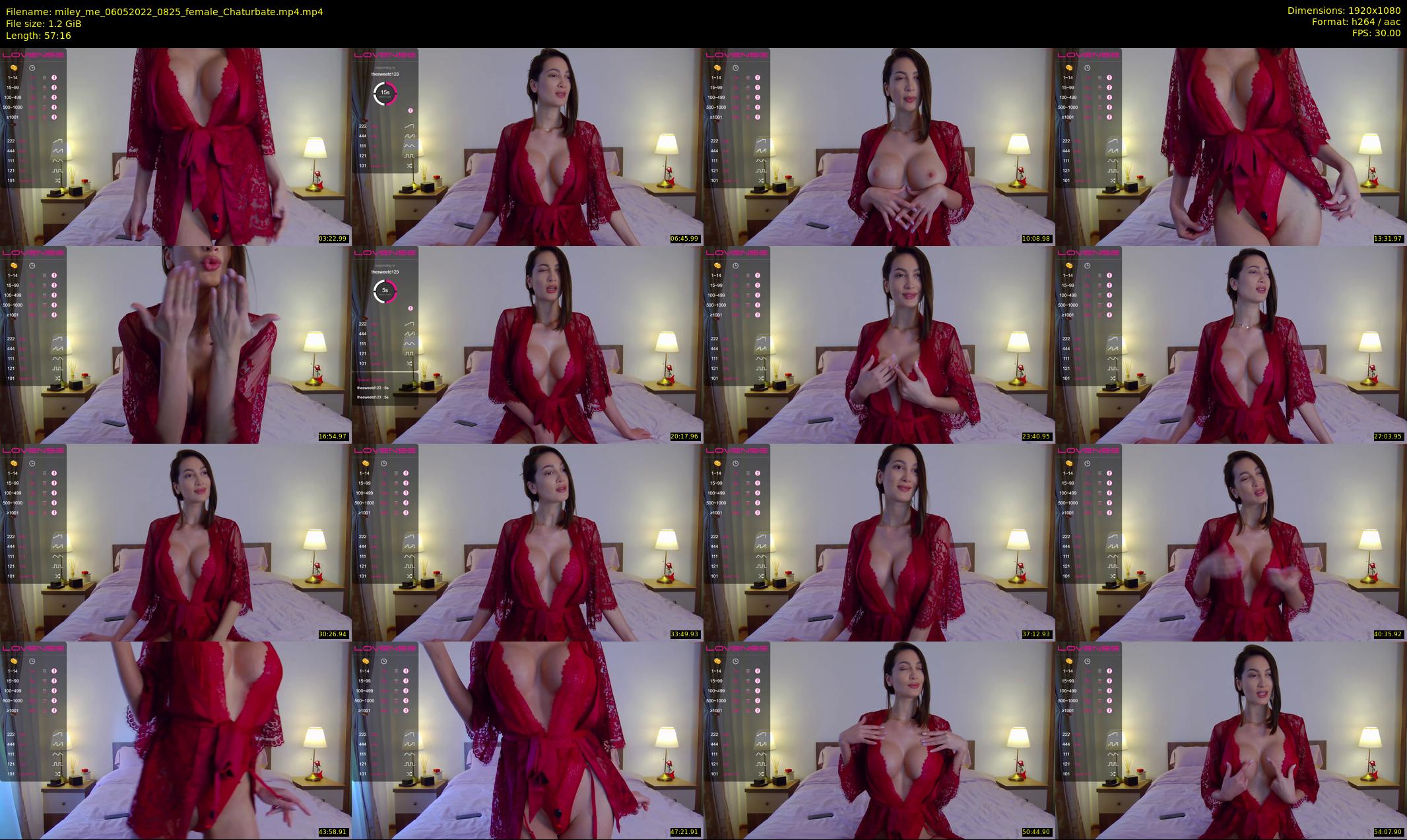 miley_me — 58 minute Chaturbate female cam show recording, 1080p, May 6, 2022