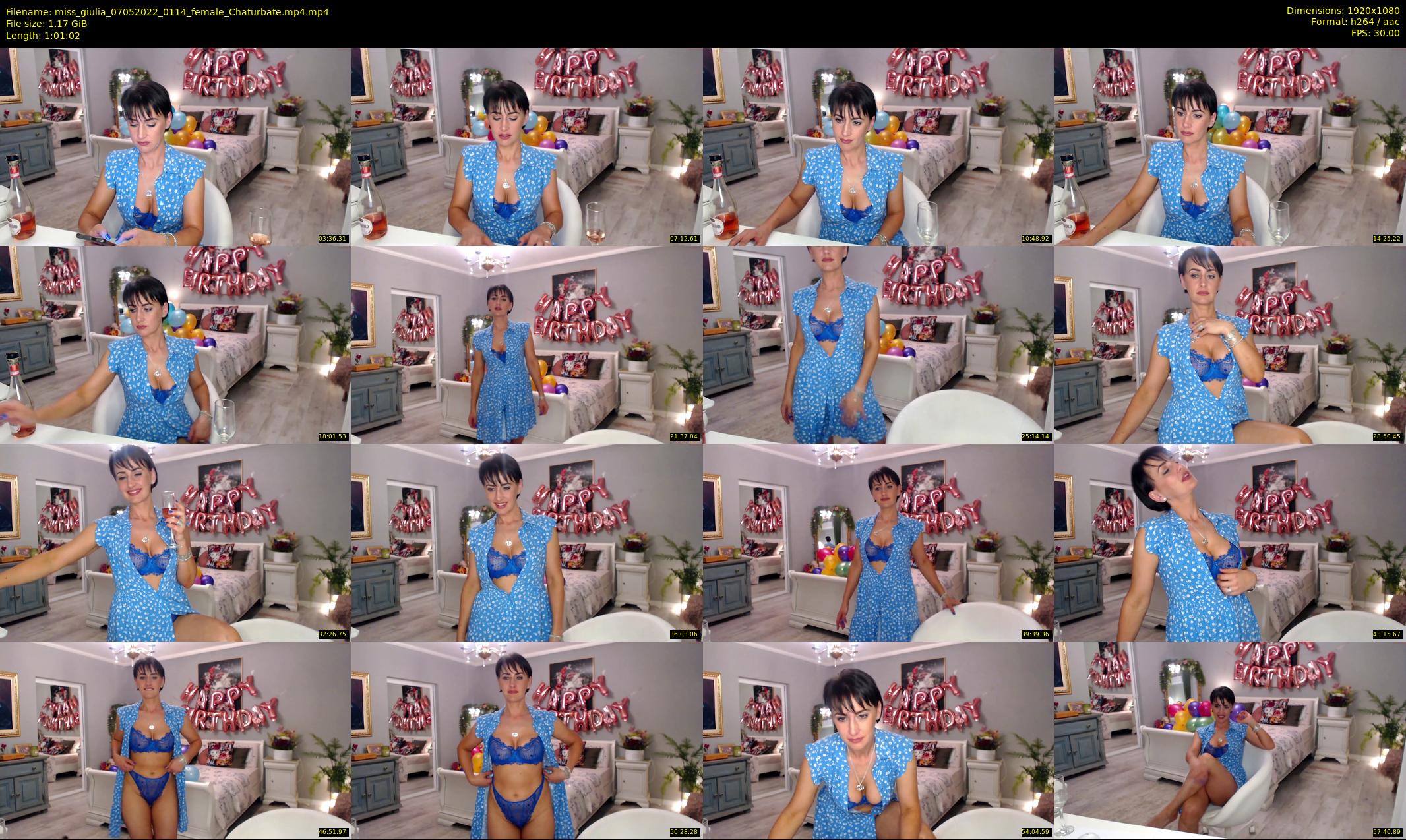 miss_giulia — 62 minute Chaturbate female cam show recording, 1080p, May 7, 2022