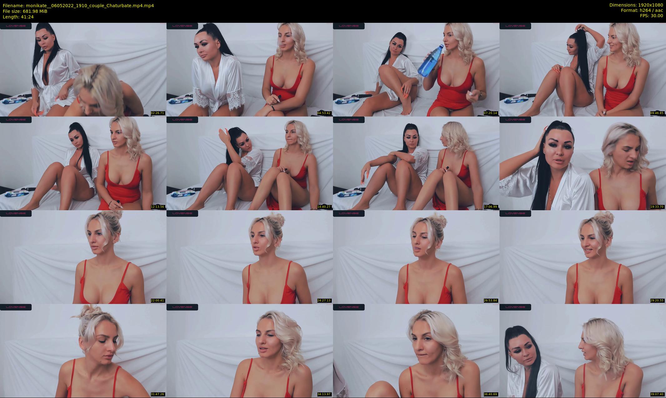monikate_ — 42 minute Chaturbate couple cam show recording, 1080p, May 6, 2022