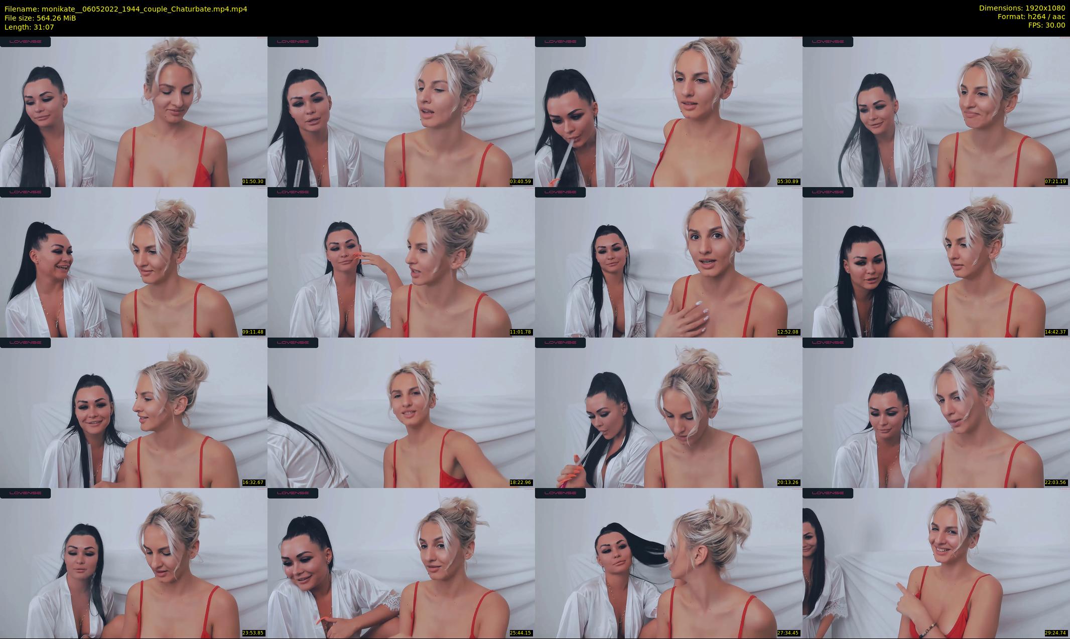 monikate_ — 32 minute Chaturbate couple cam show recording, 1080p, May 6, 2022