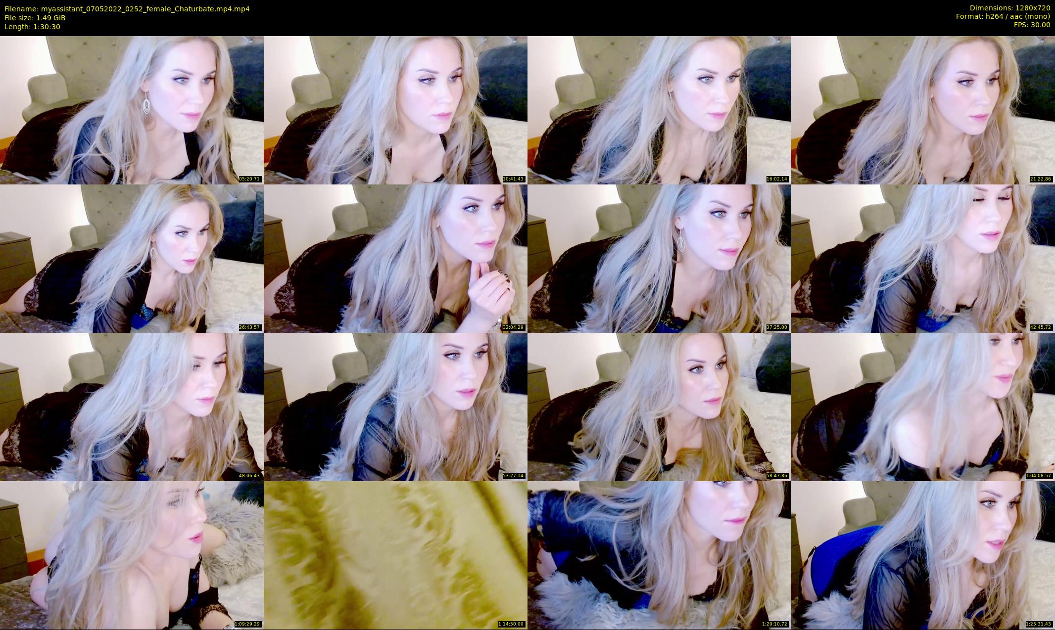 myassistant — 91 minute Chaturbate female cam show recording, 720p, May 7, 2022