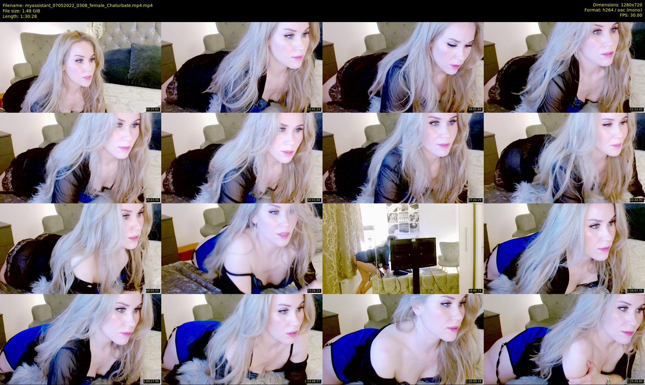 myassistant — 91 minute Chaturbate female cam show recording, 720p, May 7, 2022