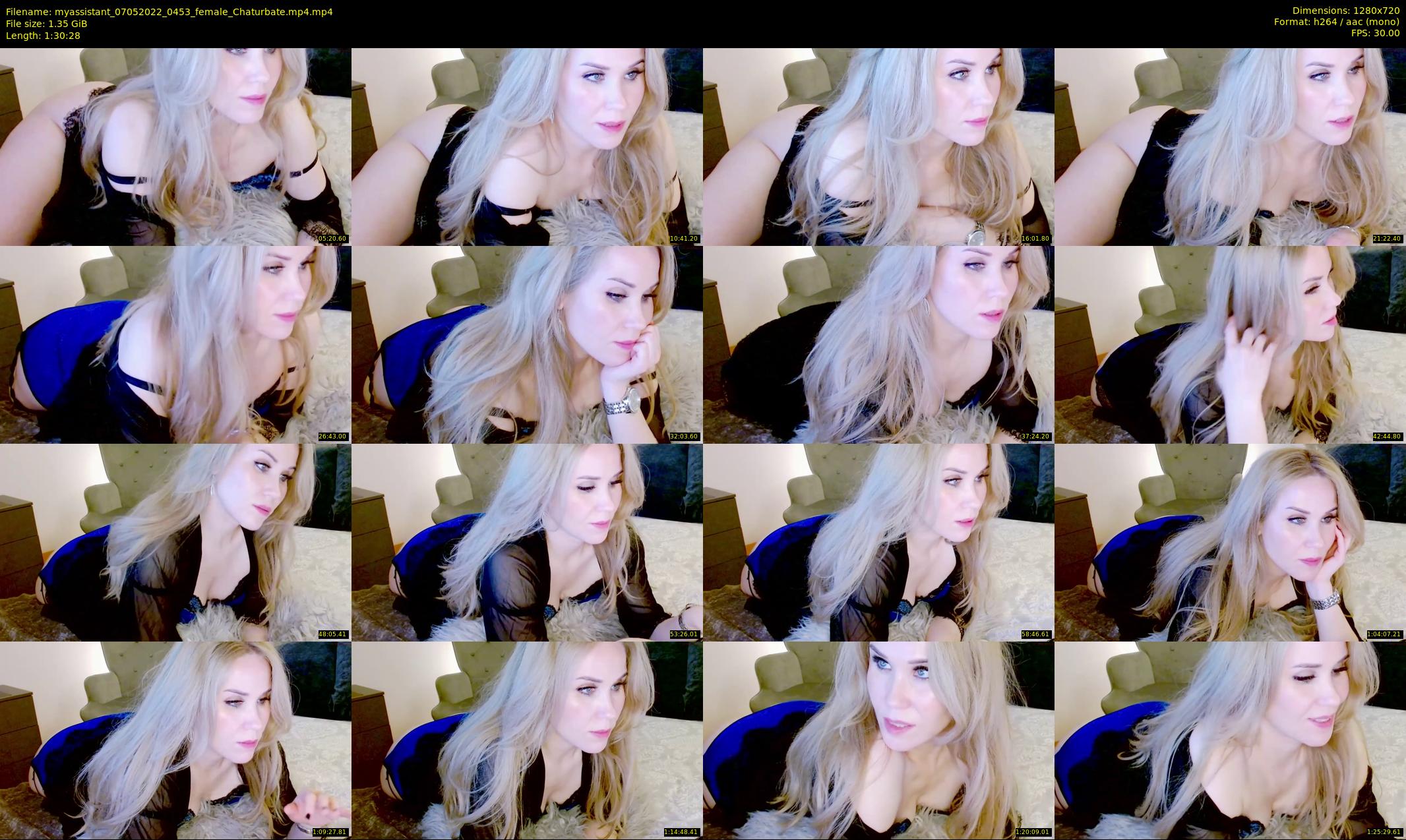 myassistant — 91 minute Chaturbate female cam show recording, 720p, May 7, 2022