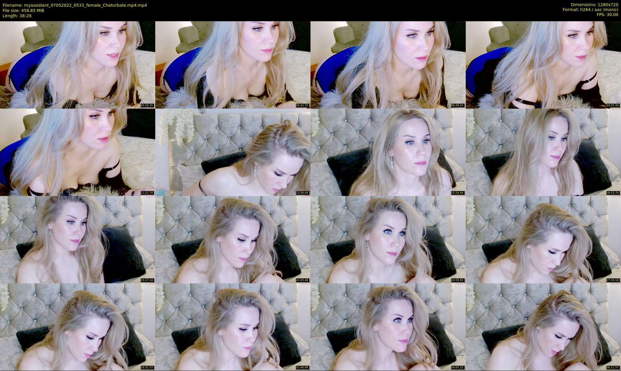 myassistant — 39 minute Chaturbate female cam show recording, 720p, May 7, 2022
