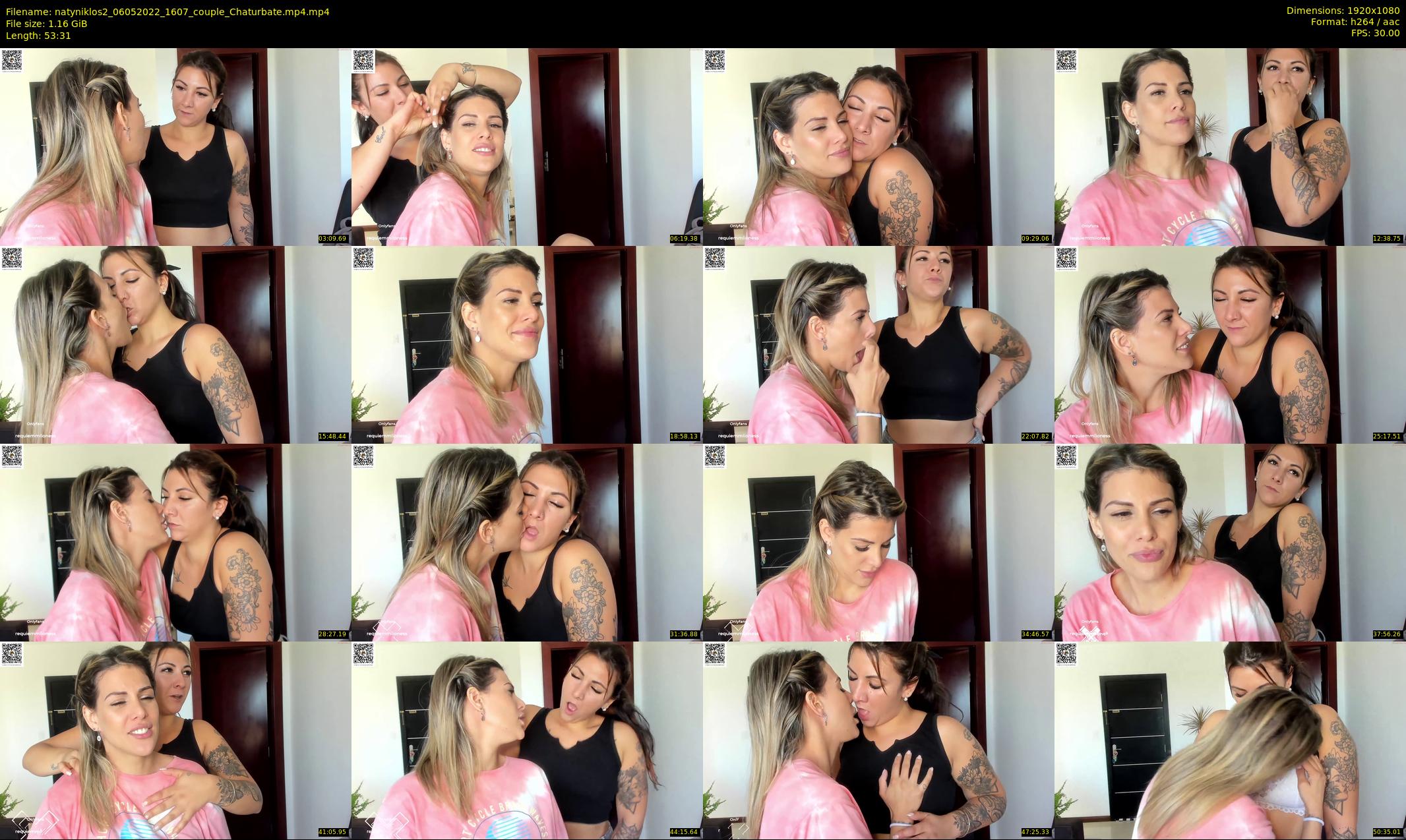 natyniklos2 — 54 minute Chaturbate couple cam show recording, 1080p, May 6, 2022