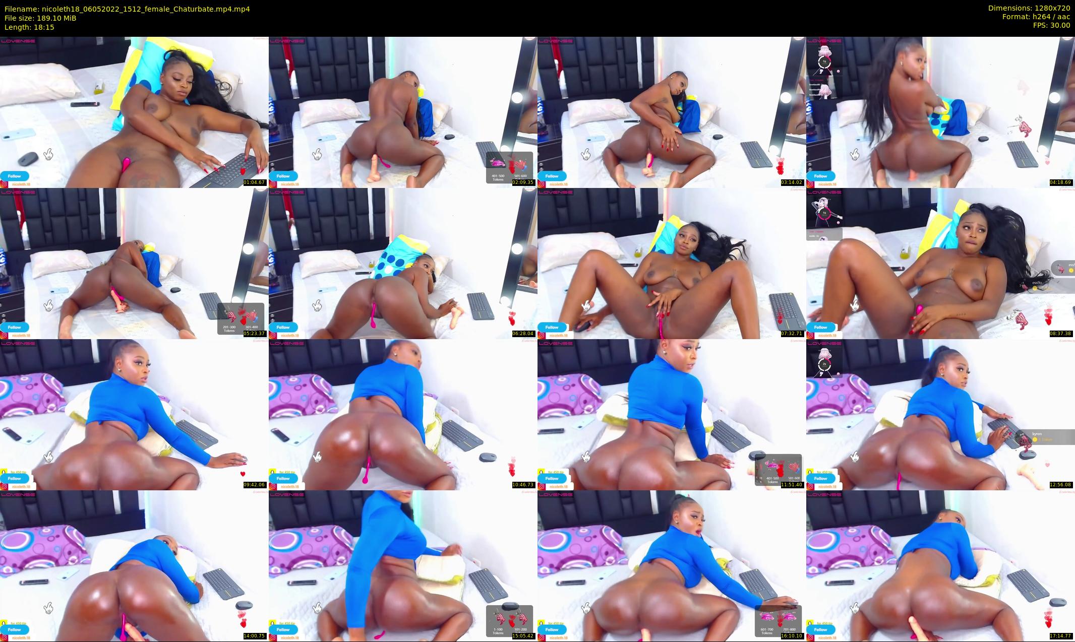 nicoleth18 — 19 minute Chaturbate female cam show recording, 720p, May 6, 2022
