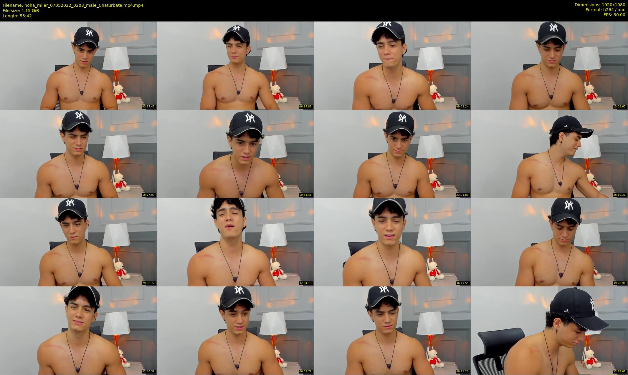 noha_miler — 56 minute Chaturbate male cam show recording, 1080p, May 7, 2022