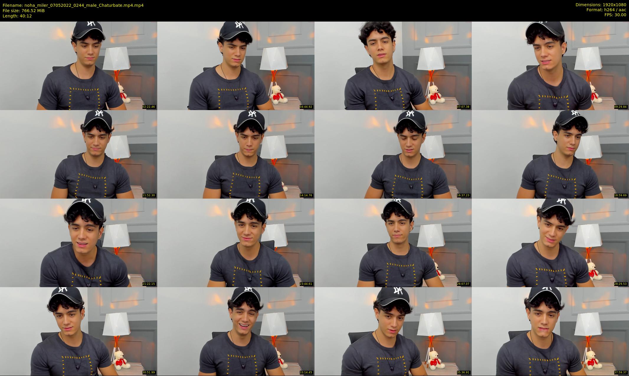 noha_miler — 41 minute Chaturbate male cam show recording, 1080p, May 7, 2022
