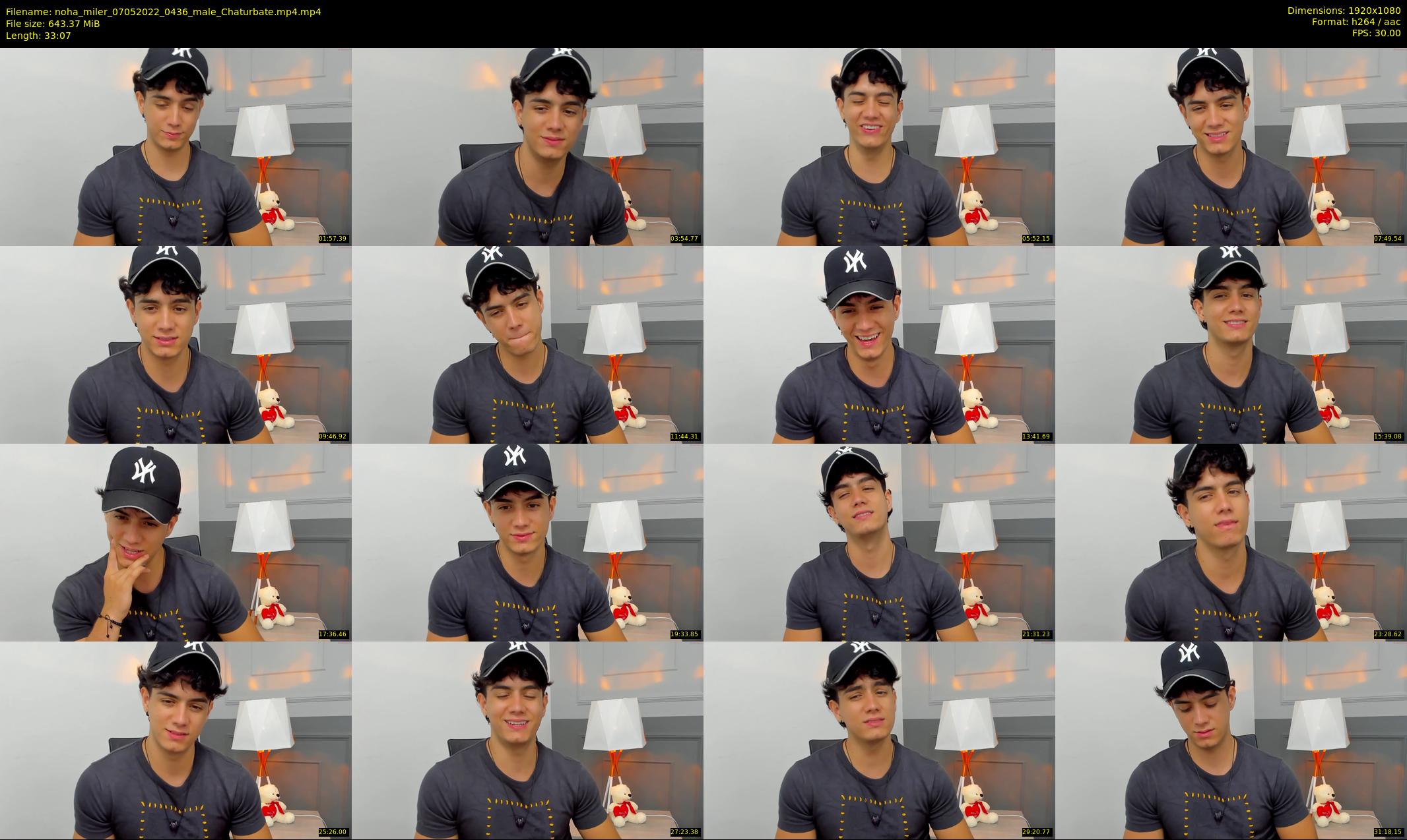 noha_miler — 34 minute Chaturbate male cam show recording, 1080p, May 7, 2022