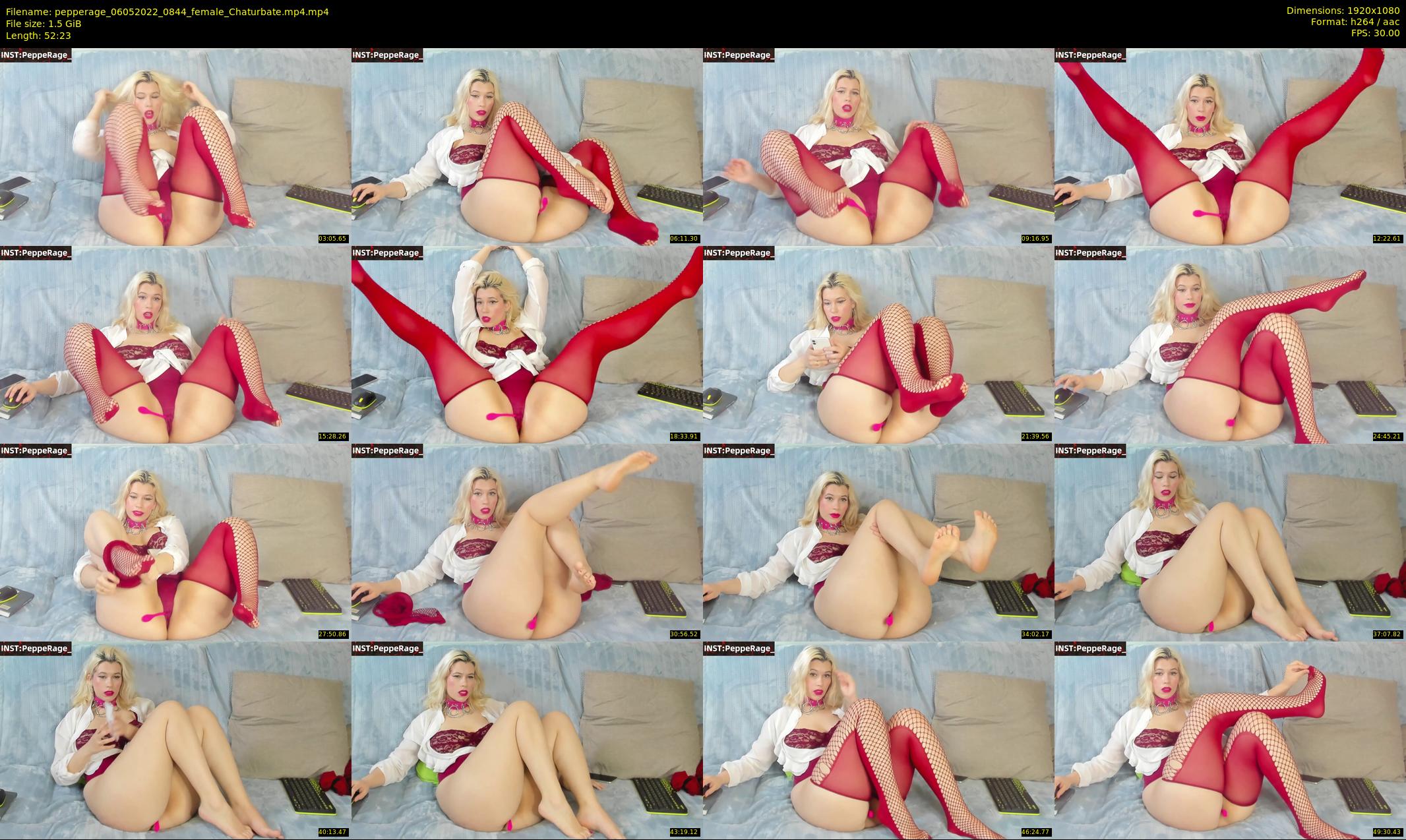 pepperage — 53 minute Chaturbate female cam show recording, 1080p, May 6, 2022