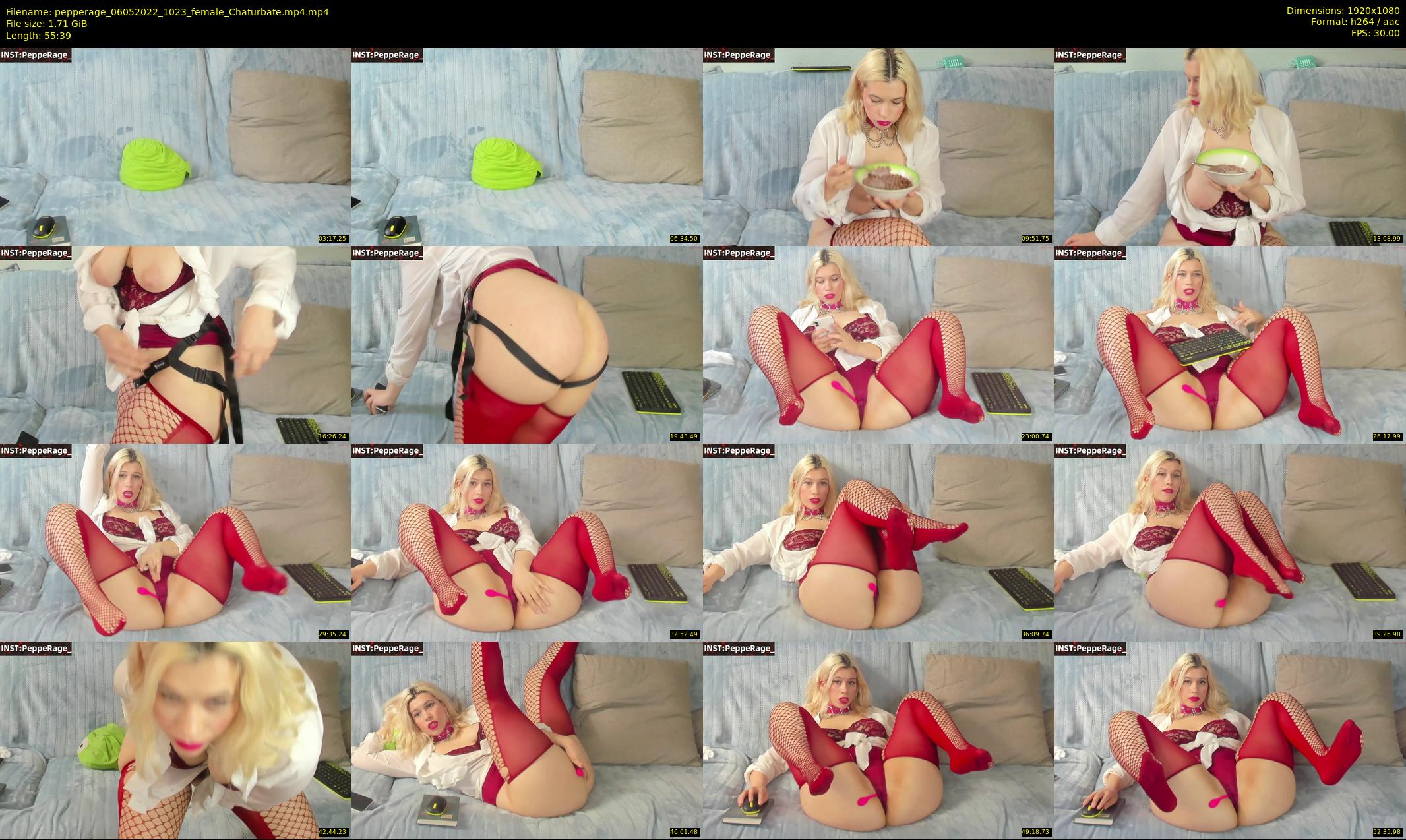 pepperage — 56 minute Chaturbate female cam show recording, 1080p, May 6, 2022