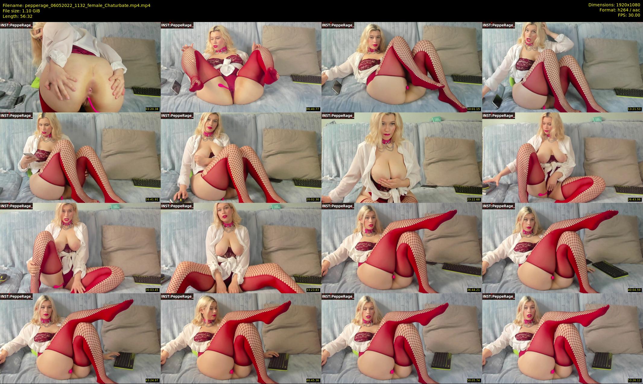 pepperage — 57 minute Chaturbate female cam show recording, 1080p, May 6, 2022