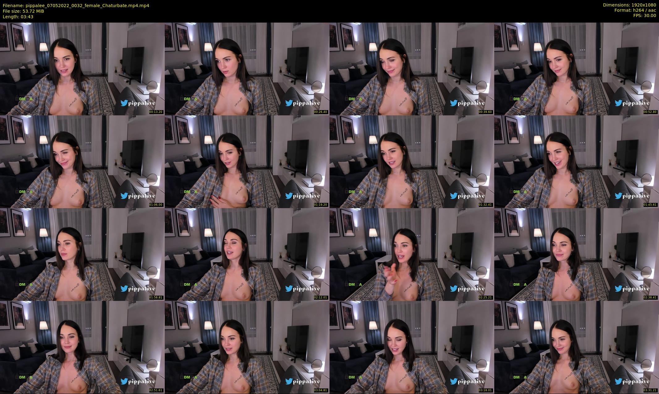 pippalee — 4 minute Chaturbate female cam show recording, 1080p, May 7, 2022