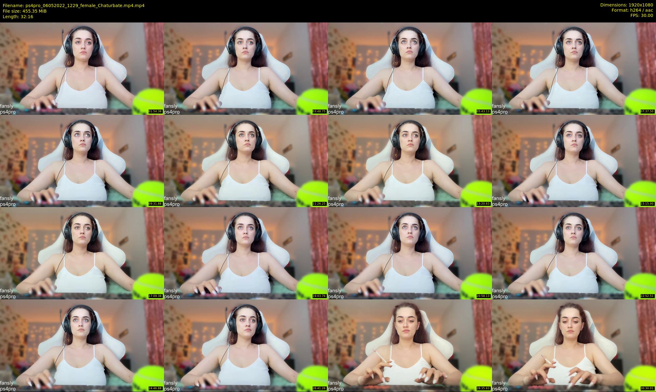 ps4pro — 33 minute Chaturbate female cam show recording, 1080p, May 6, 2022