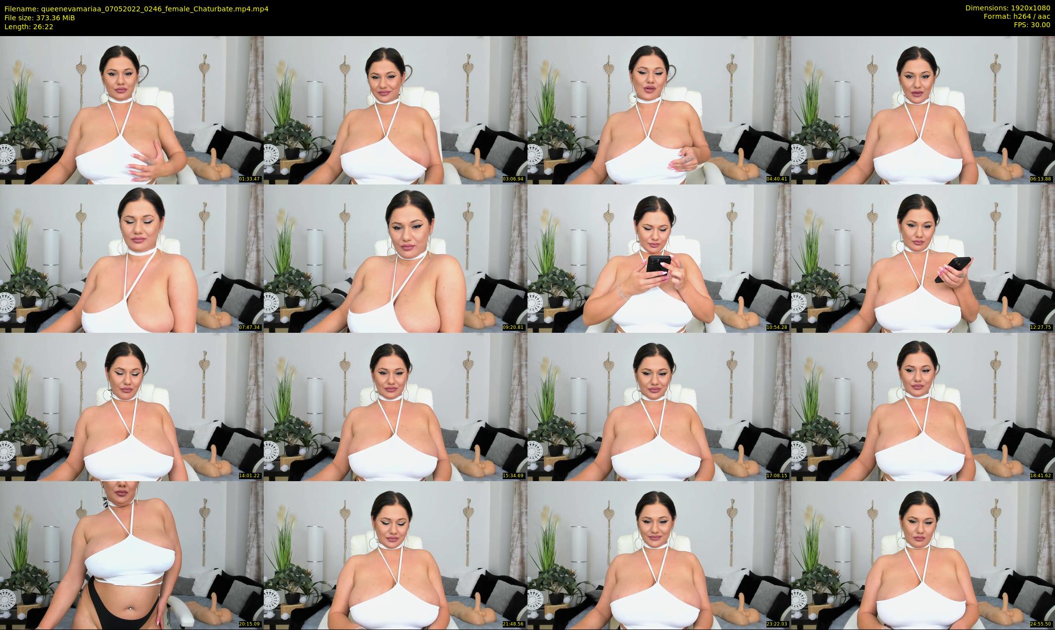 queenevamariaa — 27 minute Chaturbate female cam show recording, 1080p, May 7, 2022