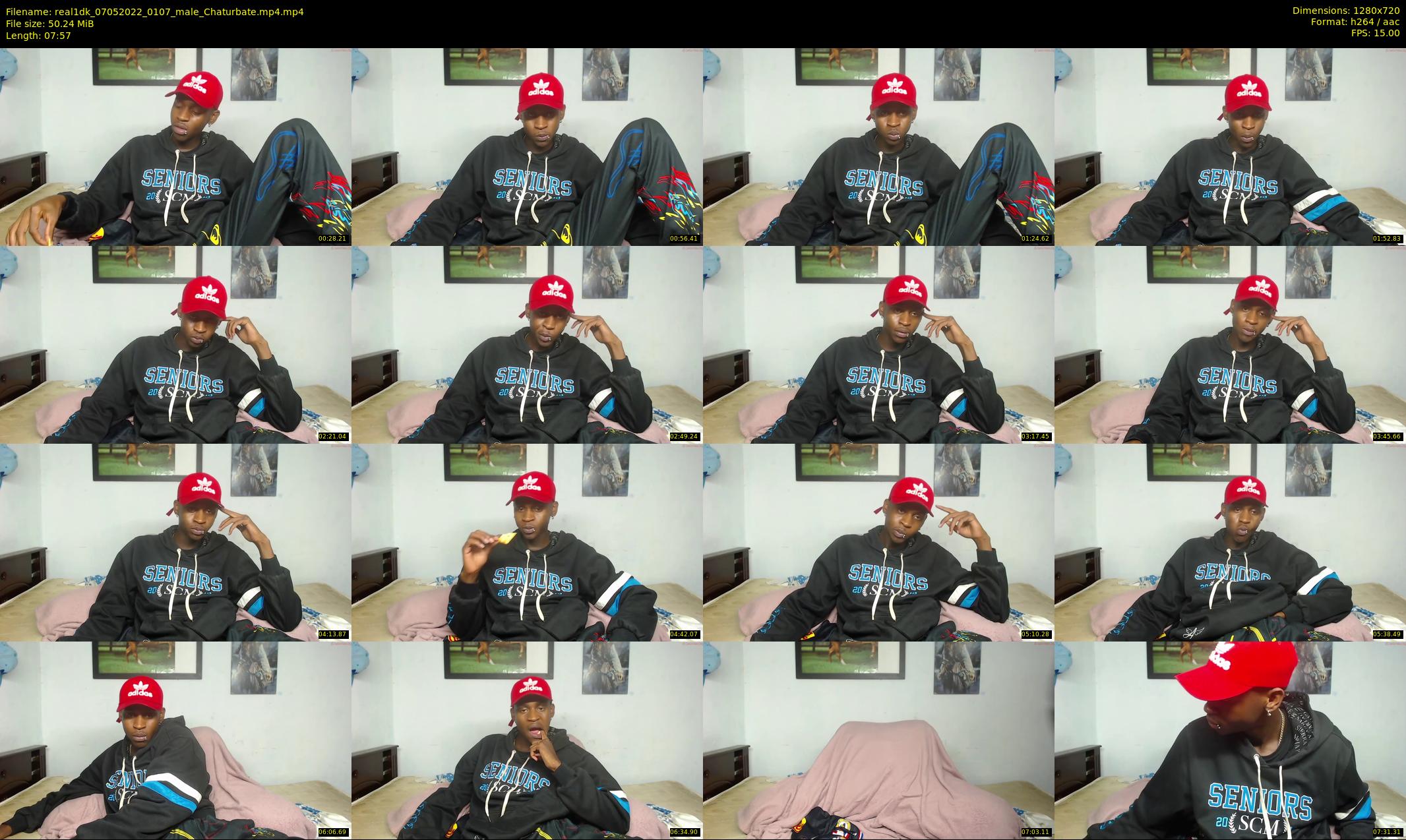 real1dk — 8 minute Chaturbate male cam show recording, 720p, May 7, 2022