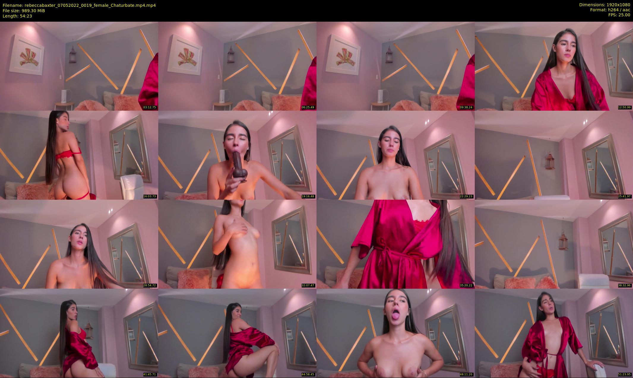 rebeccabaxter — 55 minute Chaturbate female cam show recording, 1080p, May 7, 2022