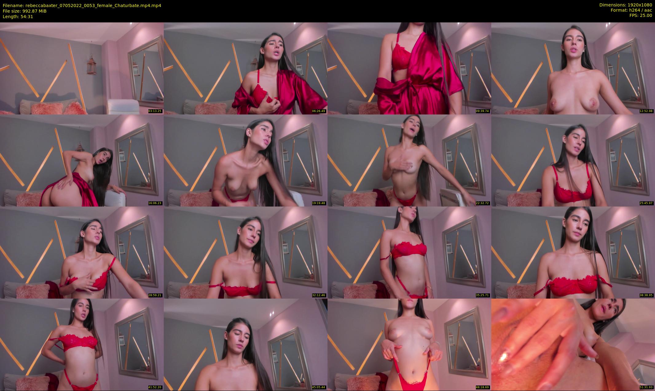 rebeccabaxter — 55 minute Chaturbate female cam show recording, 1080p, May 7, 2022