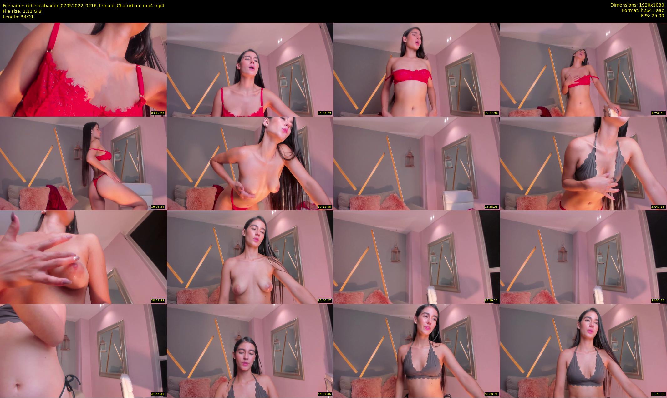 rebeccabaxter — 55 minute Chaturbate female cam show recording, 1080p, May 7, 2022