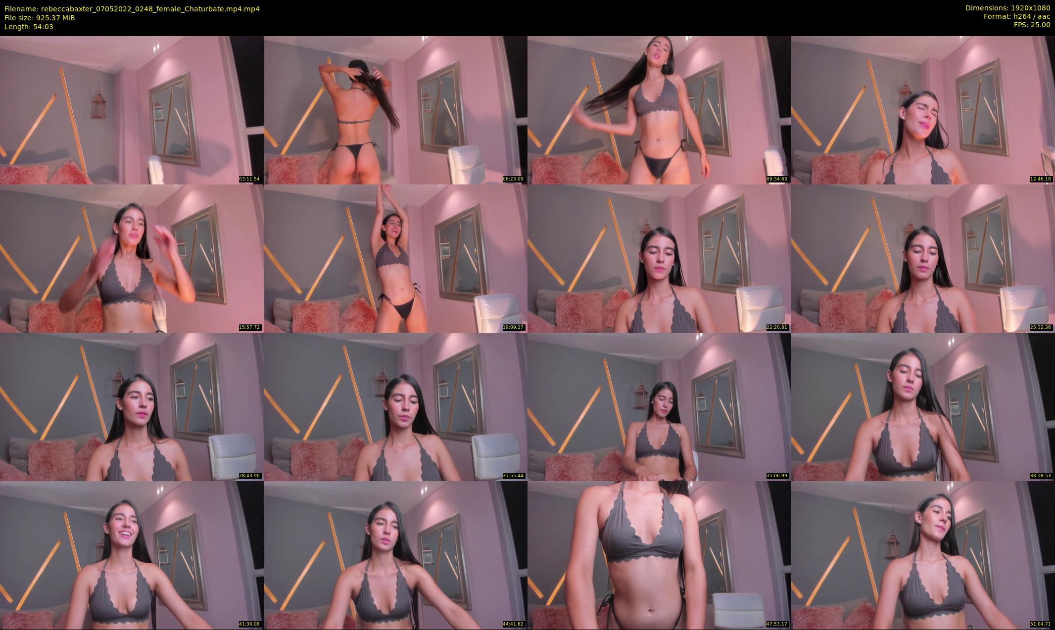 rebeccabaxter — 55 minute Chaturbate female cam show recording, 1080p, May 7, 2022