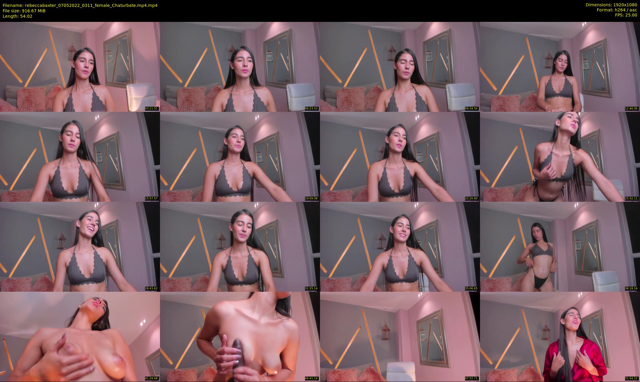 rebeccabaxter — 55 minute Chaturbate female cam show recording, 1080p, May 7, 2022