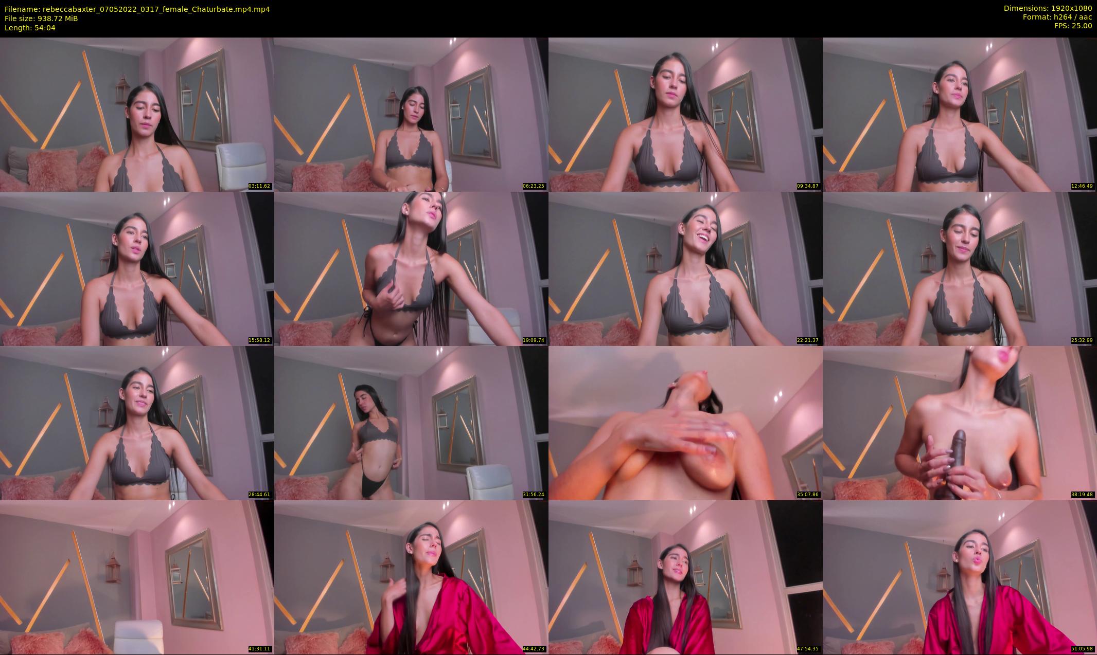rebeccabaxter — 55 minute Chaturbate female cam show recording, 1080p, May 7, 2022