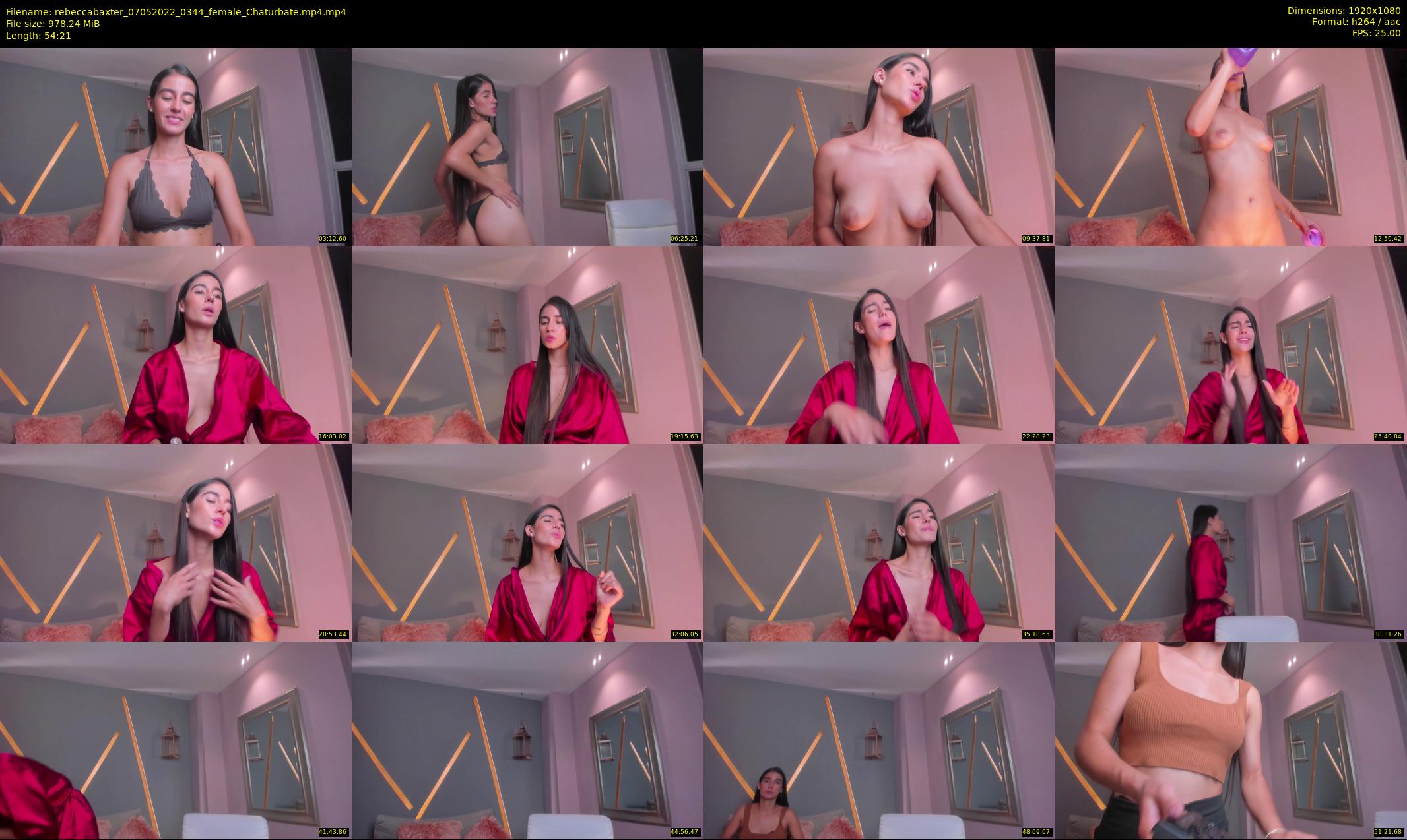 rebeccabaxter — 55 minute Chaturbate female cam show recording, 1080p, May 7, 2022