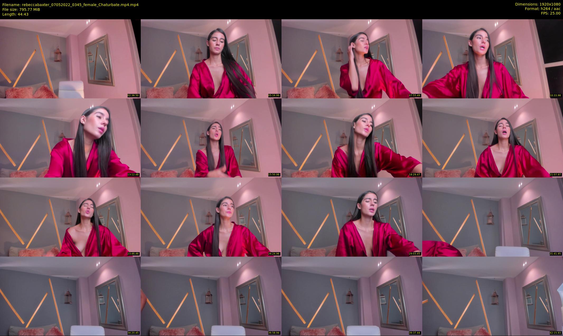 rebeccabaxter — 45 minute Chaturbate female cam show recording, 1080p, May 7, 2022