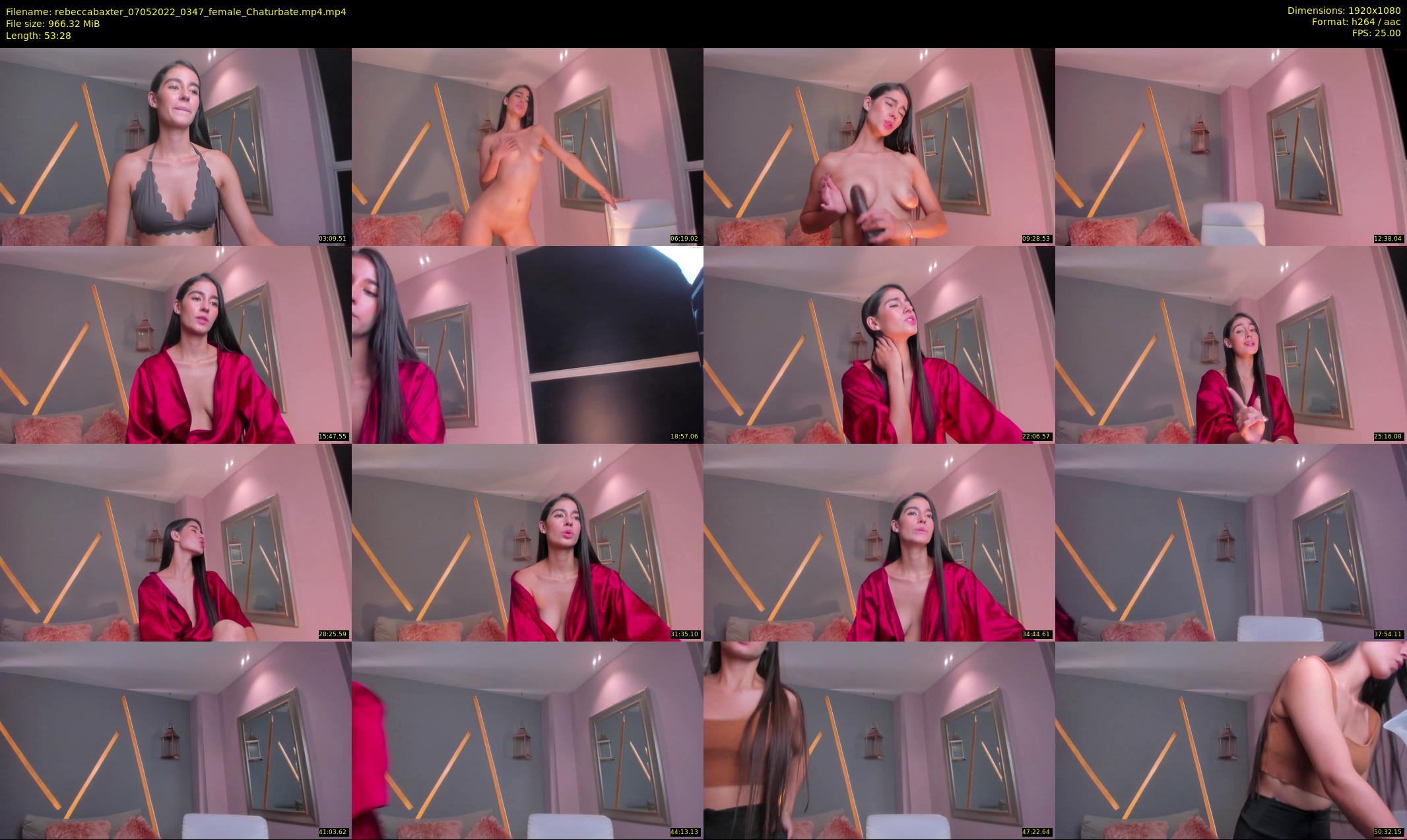 rebeccabaxter — 54 minute Chaturbate female cam show recording, 1080p, May 7, 2022