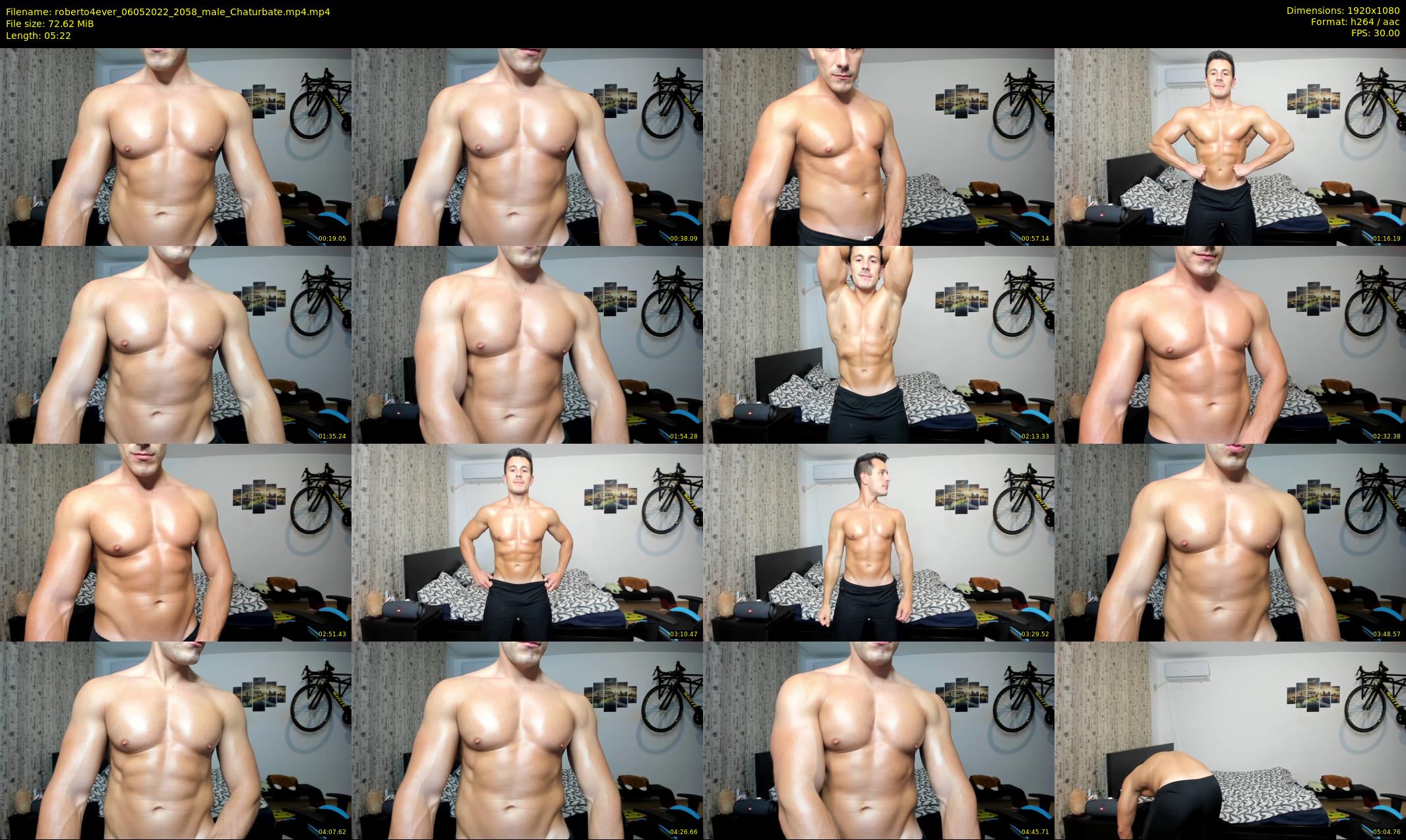 roberto4ever — 6 minute Chaturbate male cam show recording, 1080p, May 6, 2022