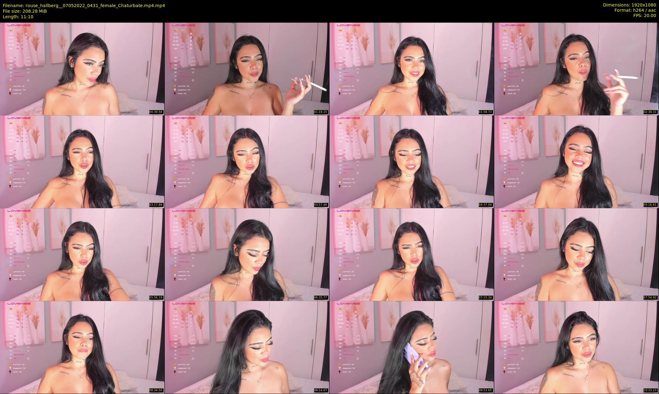 rouse_hallberg_ — 12 minute Chaturbate female cam show recording, 1080p, May 7, 2022