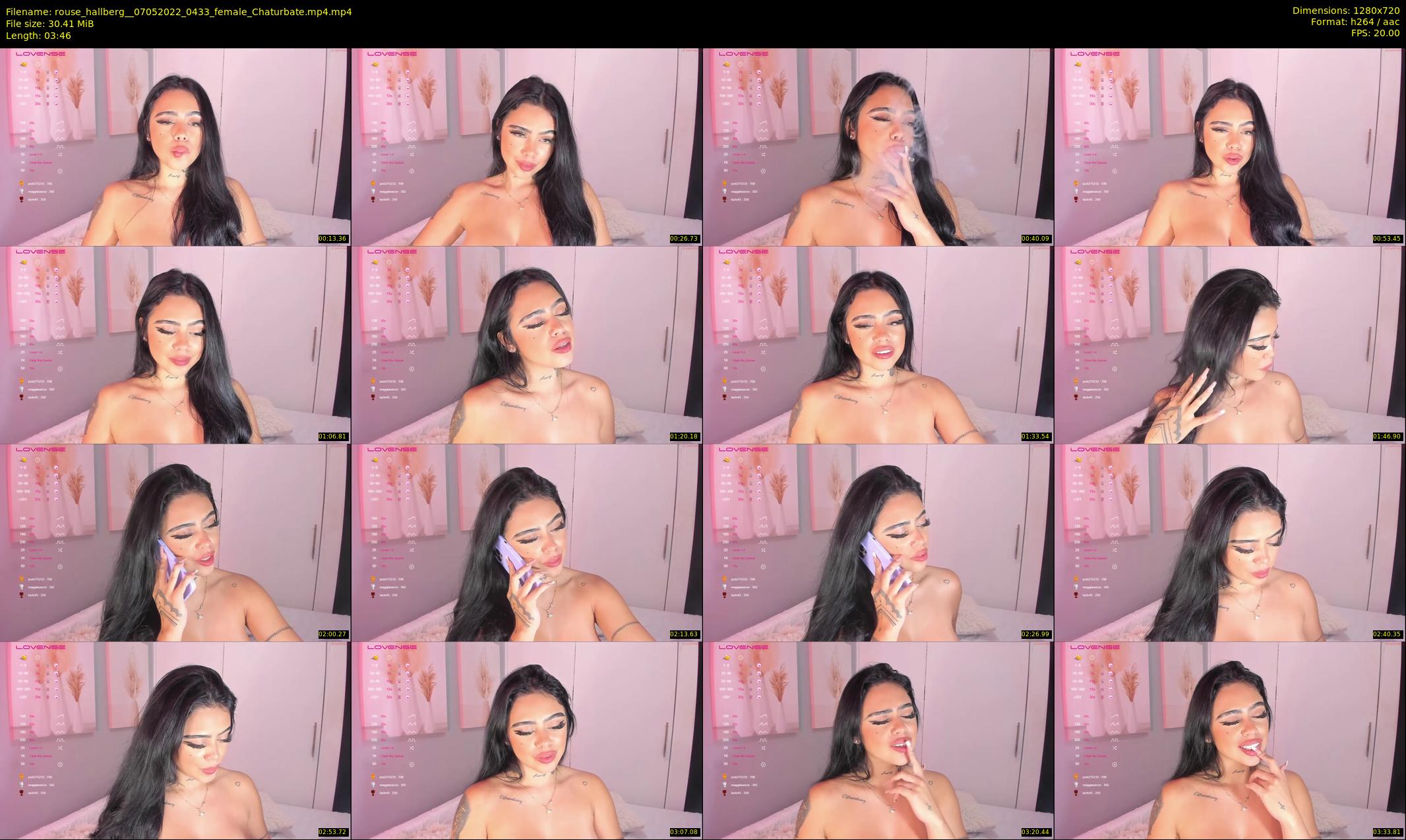 rouse_hallberg_ — 4 minute Chaturbate female cam show recording, 720p, May 7, 2022