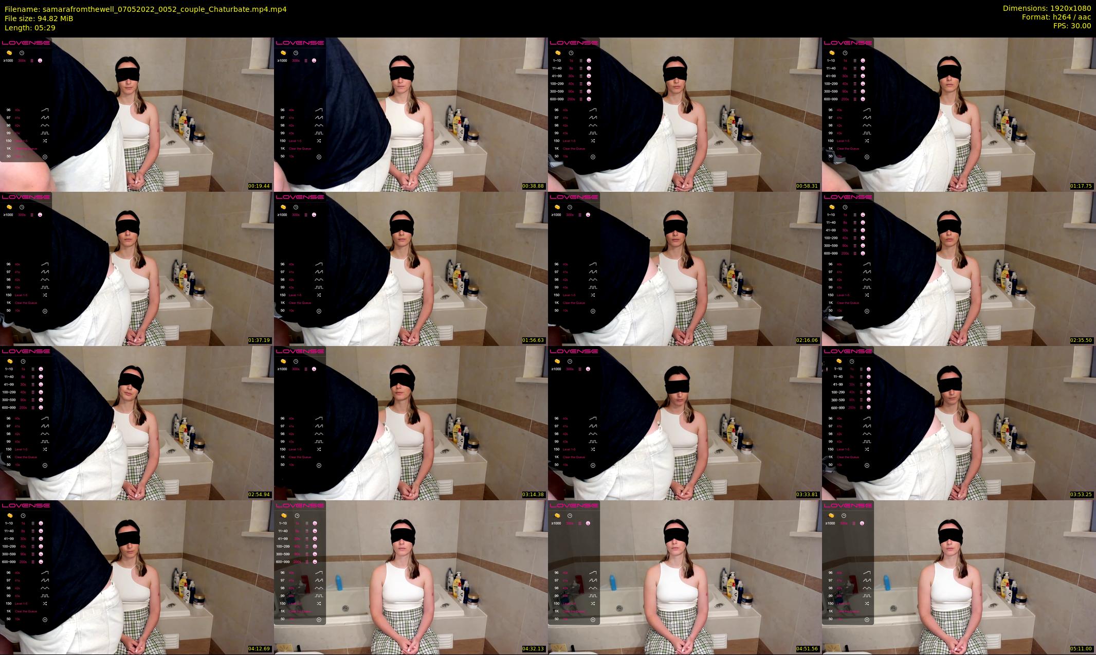 samarafromthewell — 6 minute Chaturbate female cam show recording, 1080p, May 7, 2022