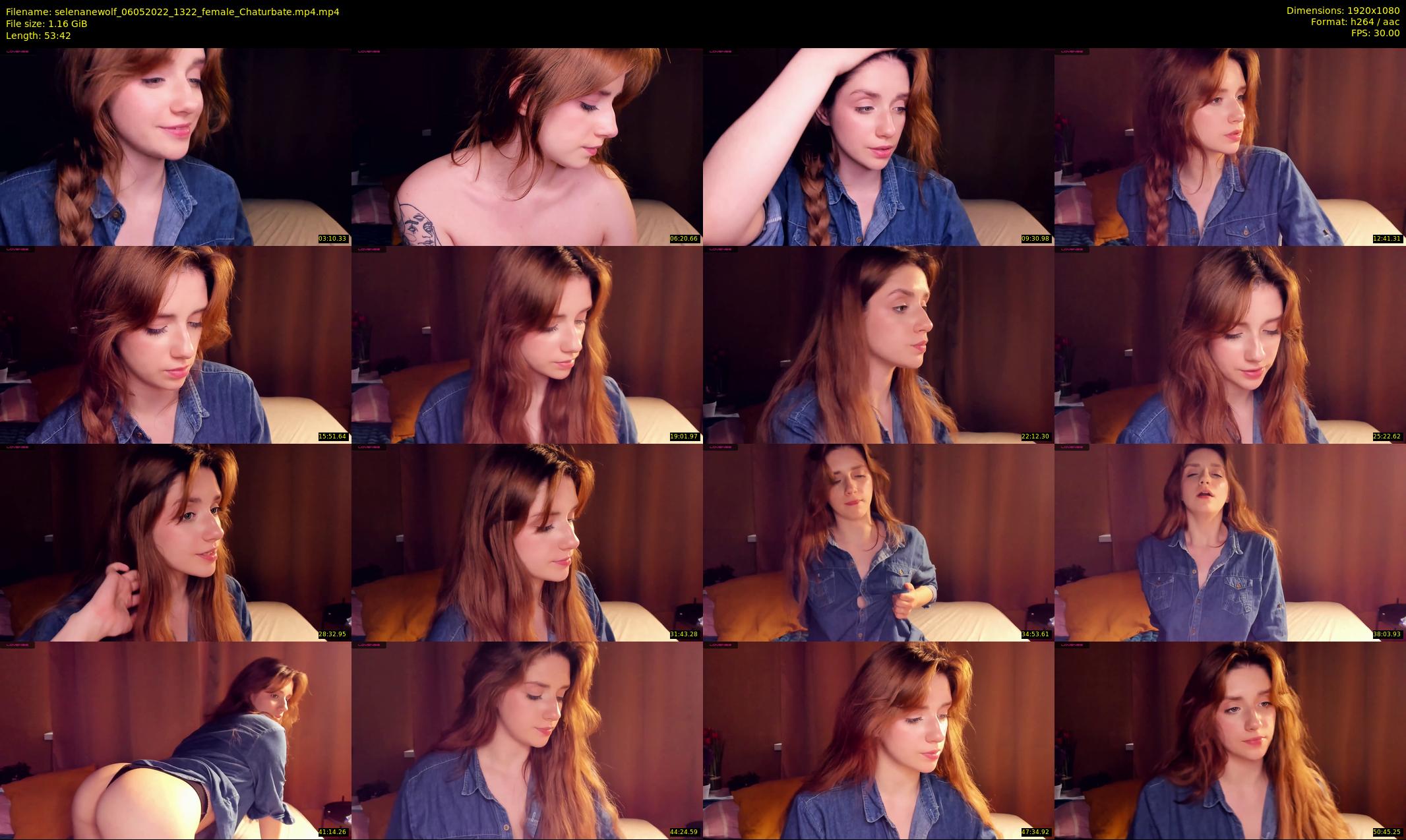 selenanewolf — 54 minute Chaturbate couple cam show recording, 1080p, May 6, 2022