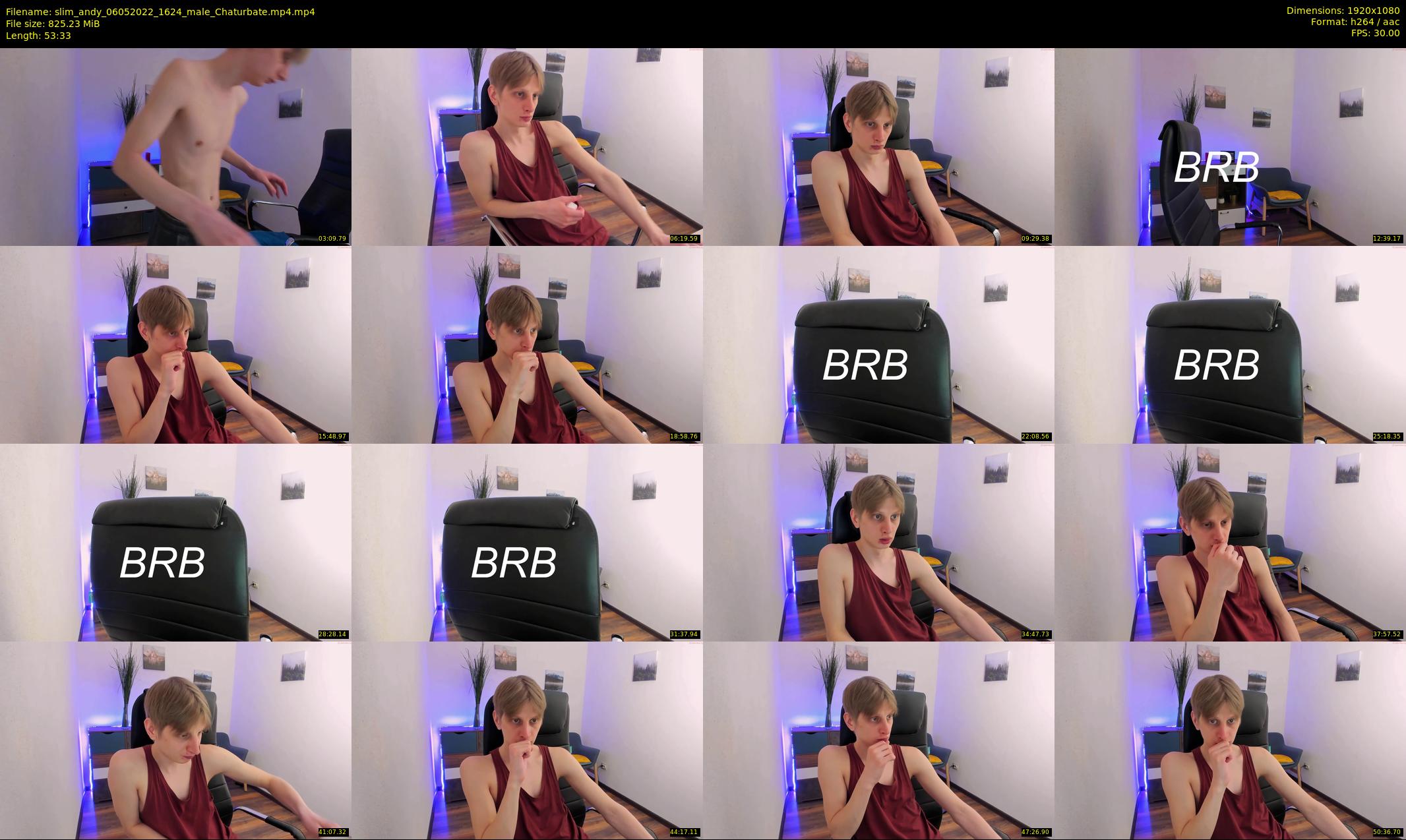 slim_andy — 54 minute Chaturbate male cam show recording, 1080p, May 6, 2022