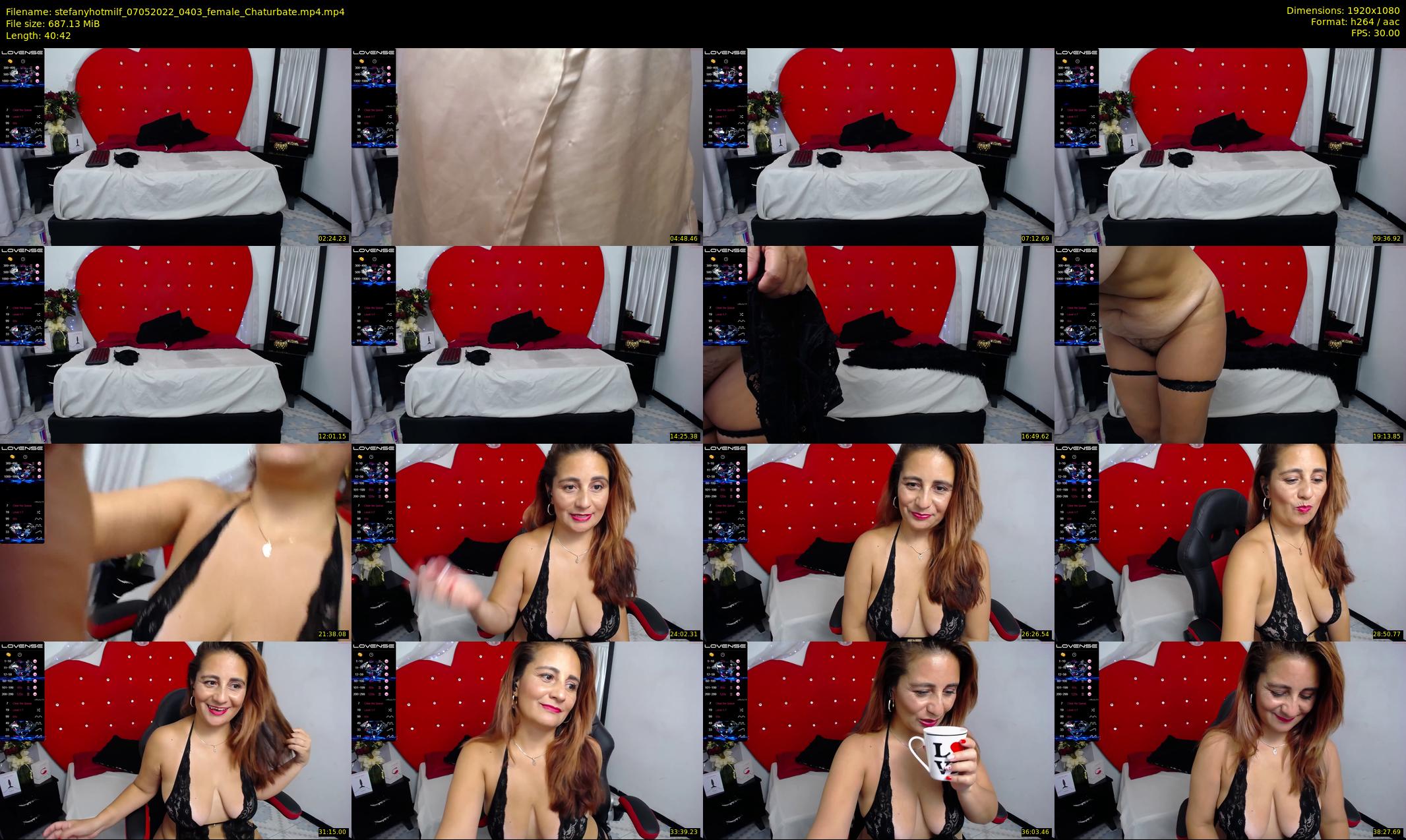 stefanyhotmilf — 41 minute Chaturbate female cam show recording, 1080p, May 7, 2022