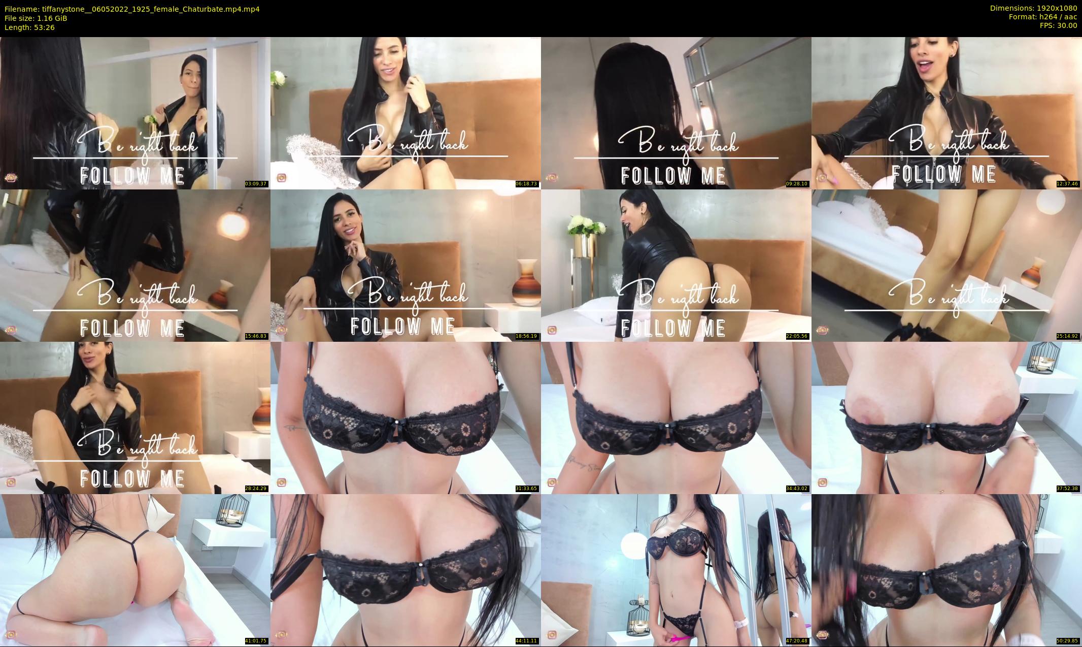 tiffanystone_ — 54 minute Chaturbate female cam show recording, 1080p, May 6, 2022