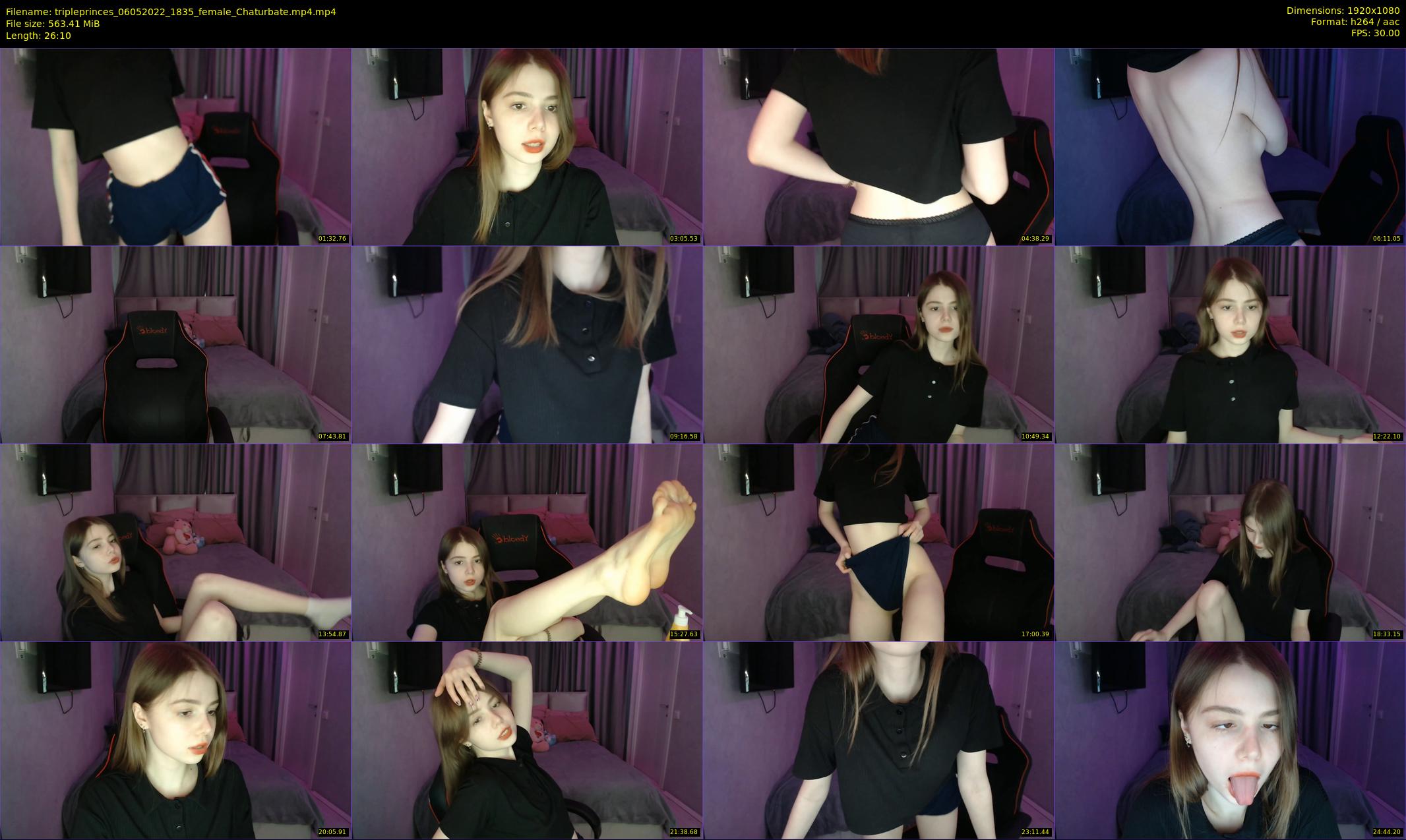 tripleprinces — 27 minute Chaturbate female cam show recording, 1080p, May 6, 2022